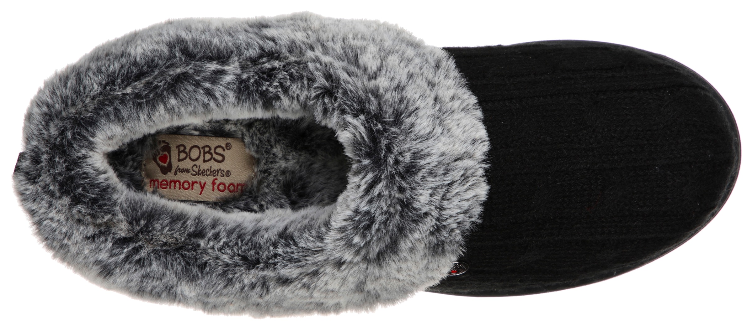 Skechers Pantoffel »KEEPSAKES - ICE ANGEL«, Hausschuh in Strick-Optik