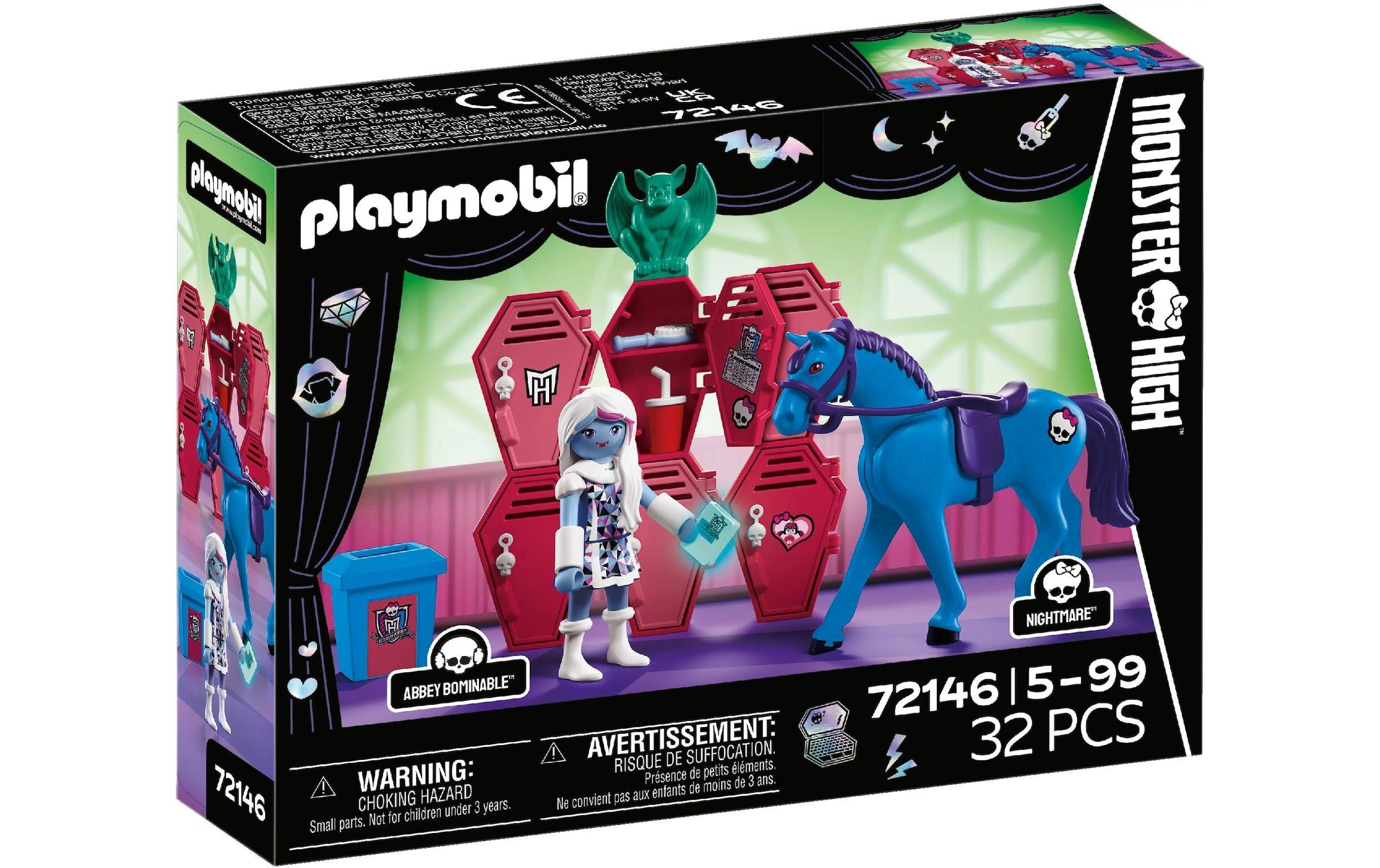 Playmobil Konstruktions-Spielset "Abbey bei den SpindenTM (72146), Monster High™" Made in Europe