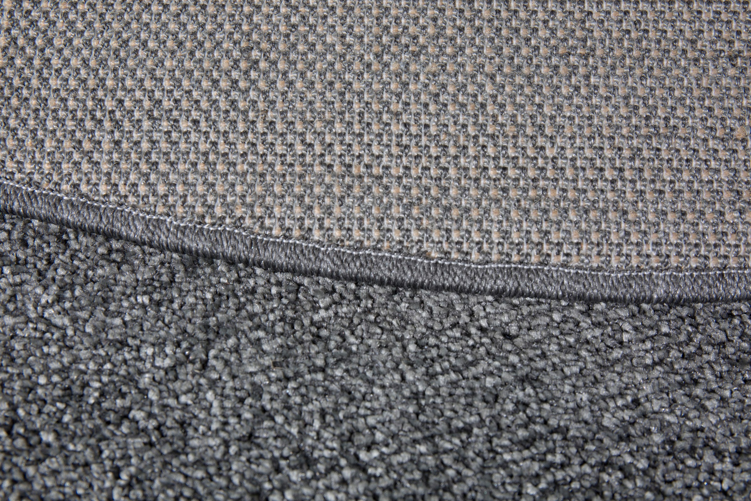 Andiamo Teppich »Jerez«, rund, 8 mm Höhe, Kurzflor, gewebt, Uni-Farben, Wohnzimmer & Schlafzimmer