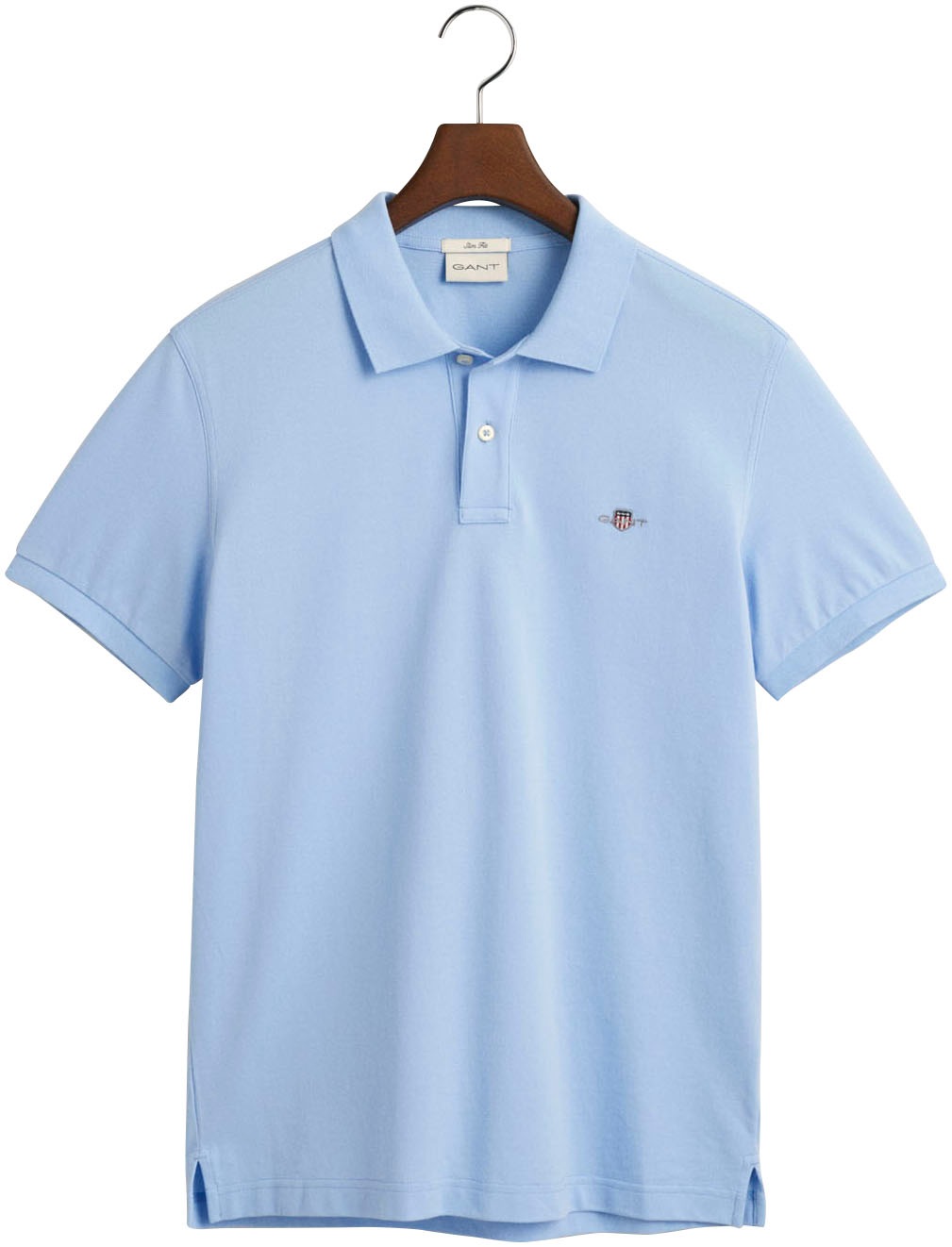 Gant Poloshirt »SLIM SHIELD SS PIQUE POLO«, mit Logostickerei auf der Brust