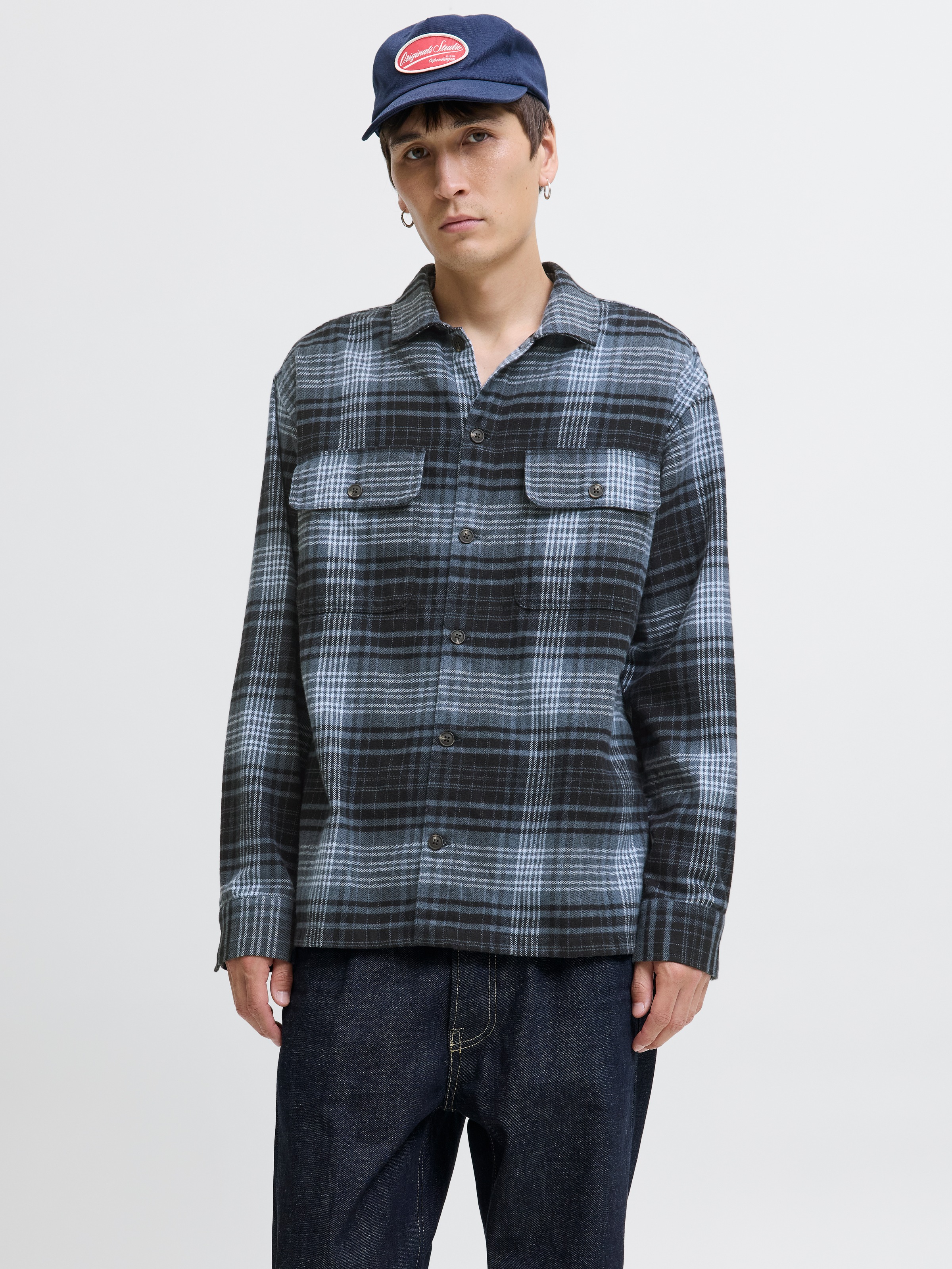 Jack & Jones Langarmhemd »JJECHARGE OVERSHIRT LS NOOS«
