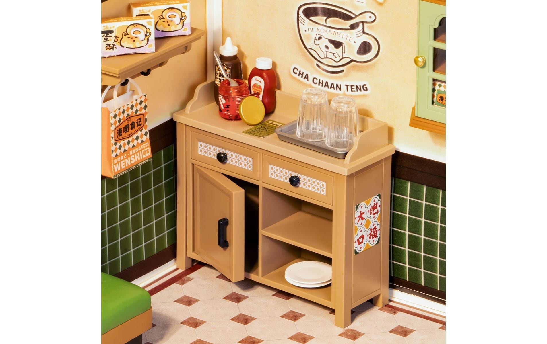   Kit de modèles réduits »RoboTime Hong Kong Bites Cafe«