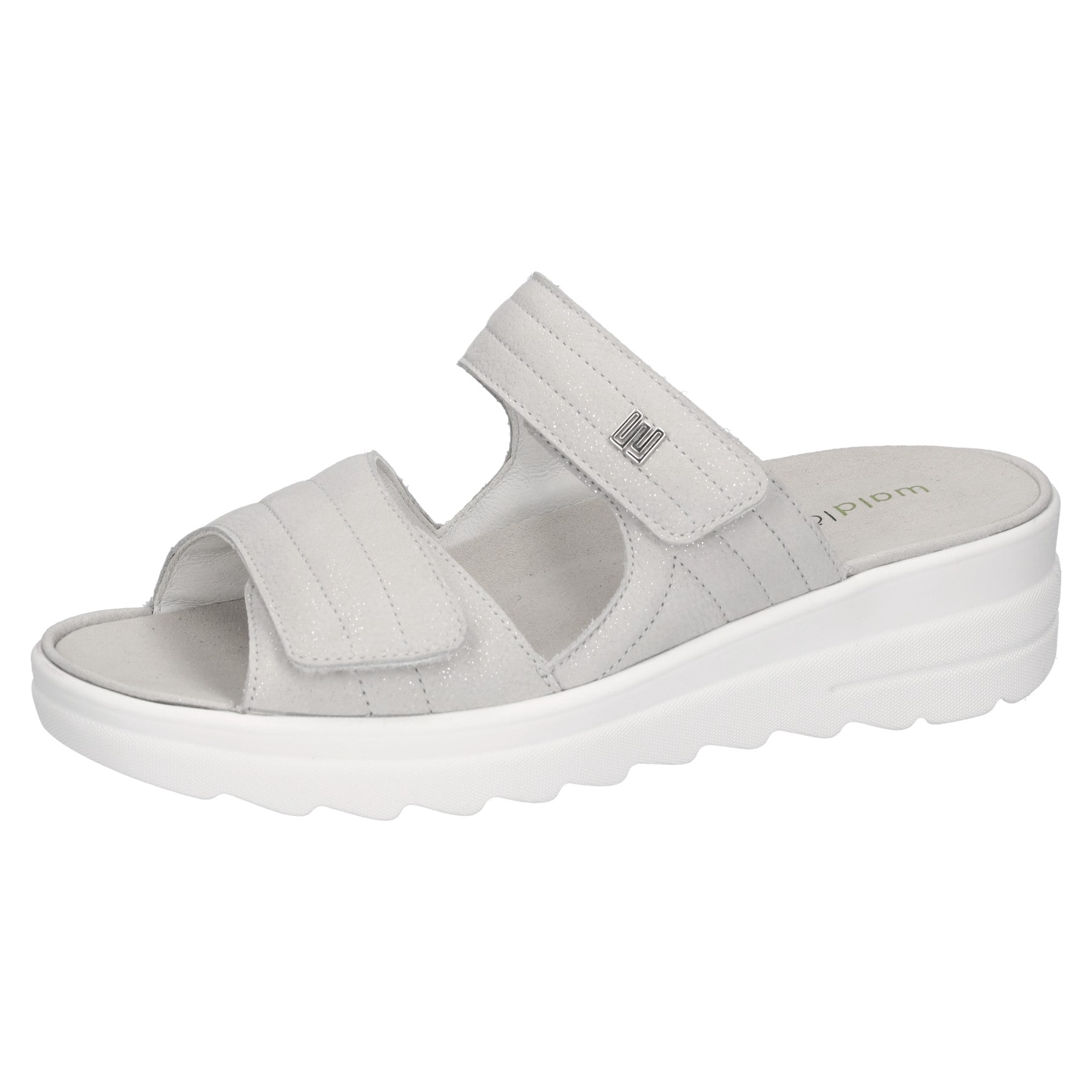 Image of Waldläufer Pantolette "H-IZZY" Sommerschuh, Hausschuh, Bequemschuh in Komfortweite H (= sehr weit)