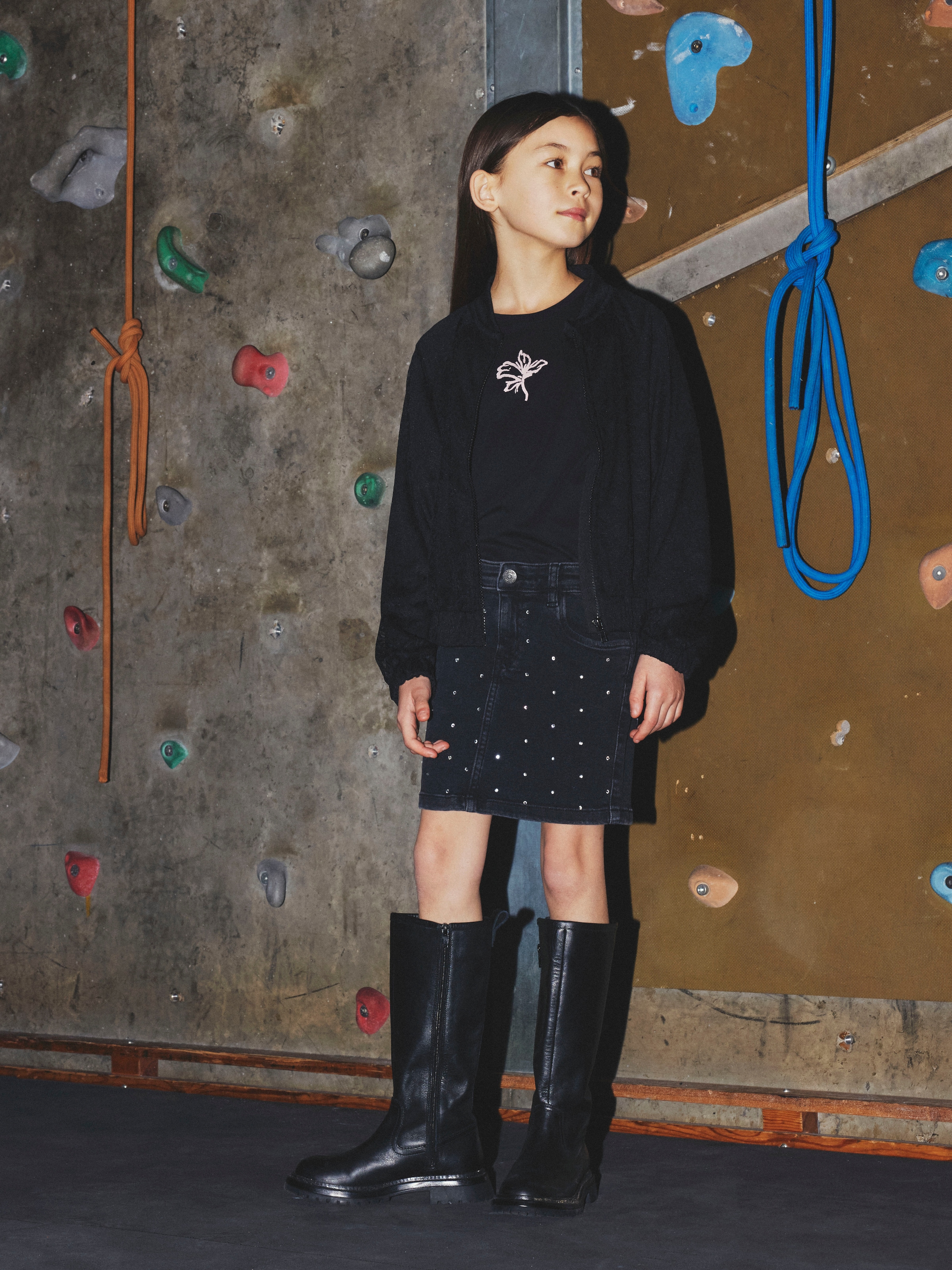 Name It Minijupe »NKFNAOMI DNM RHINESTONE SKIRT 8810-BF O«