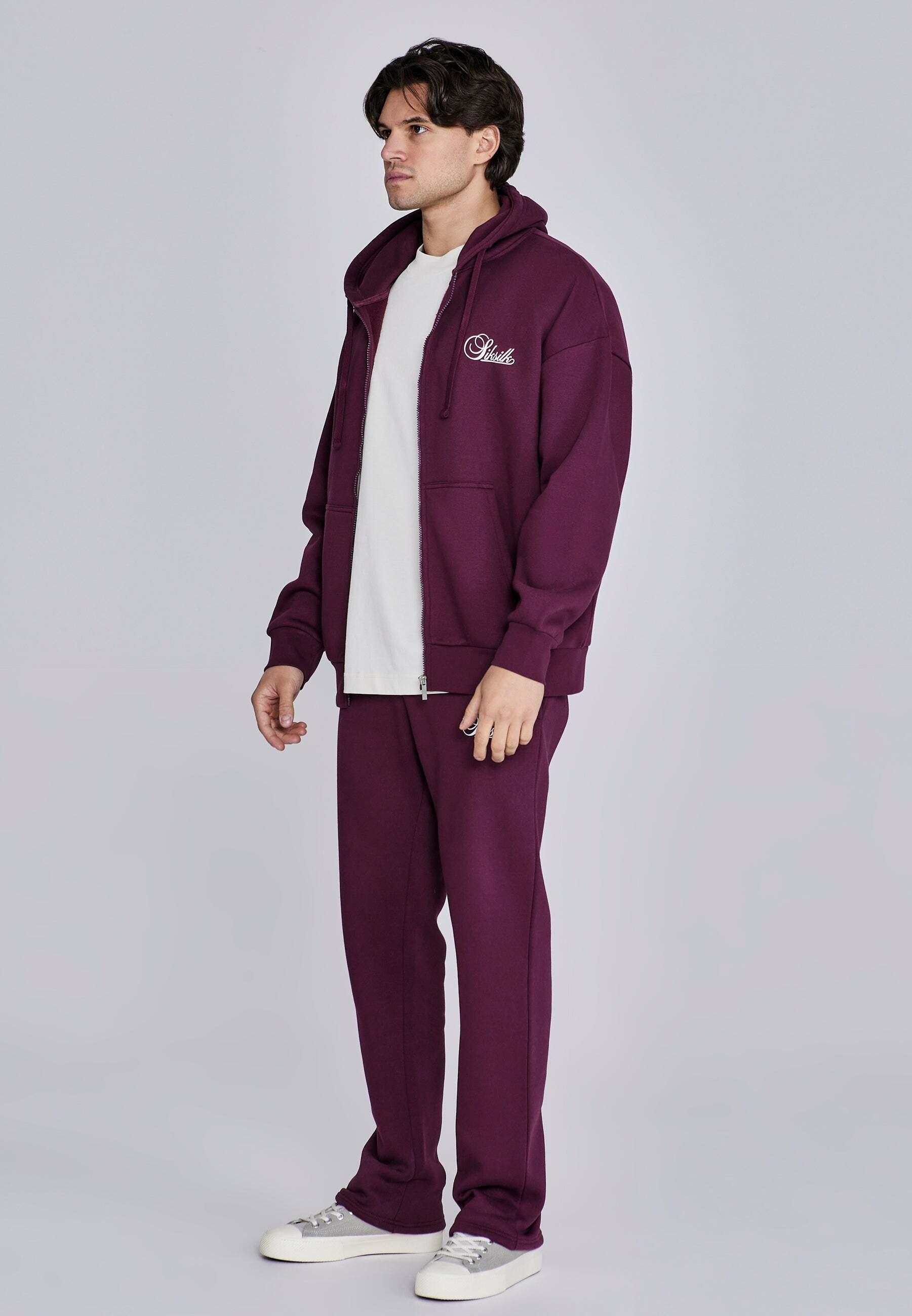 Siksilk Sweatjacke »Siksilk Sweatjacke Essentials Full Zip Hoodie«