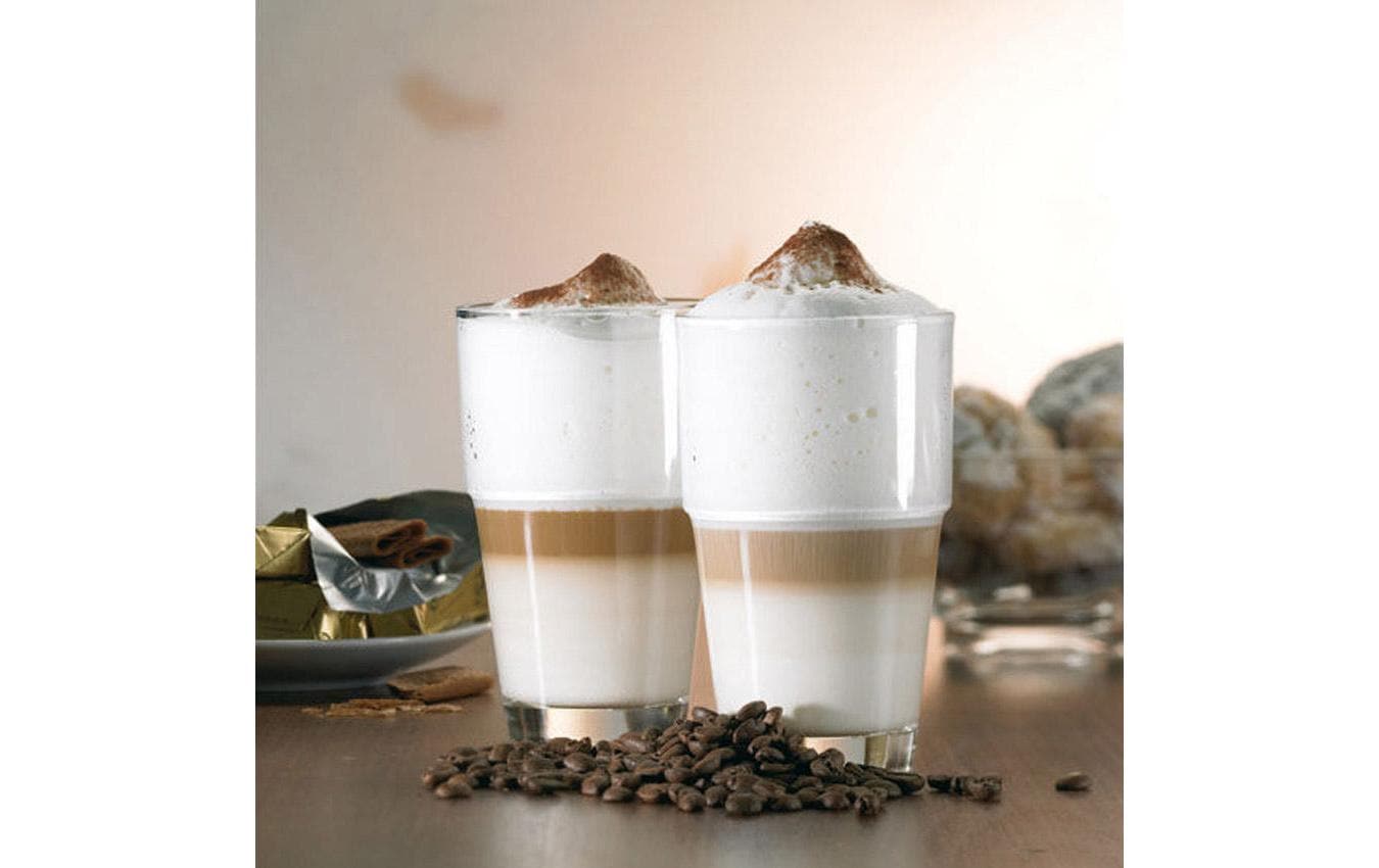 LEONARDO Latte-Macchiato-Glas »Solo 370 ml 6 Stück«, (6 tlg.)