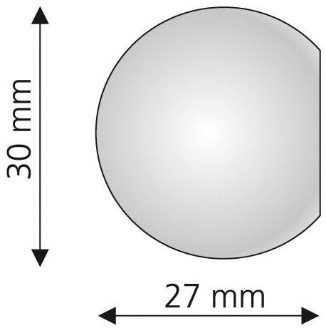 Liedeco Gardinenstangen-Endstück »Power«, (Set, 1 St.), für Gardinenstangen Ø 20 mm