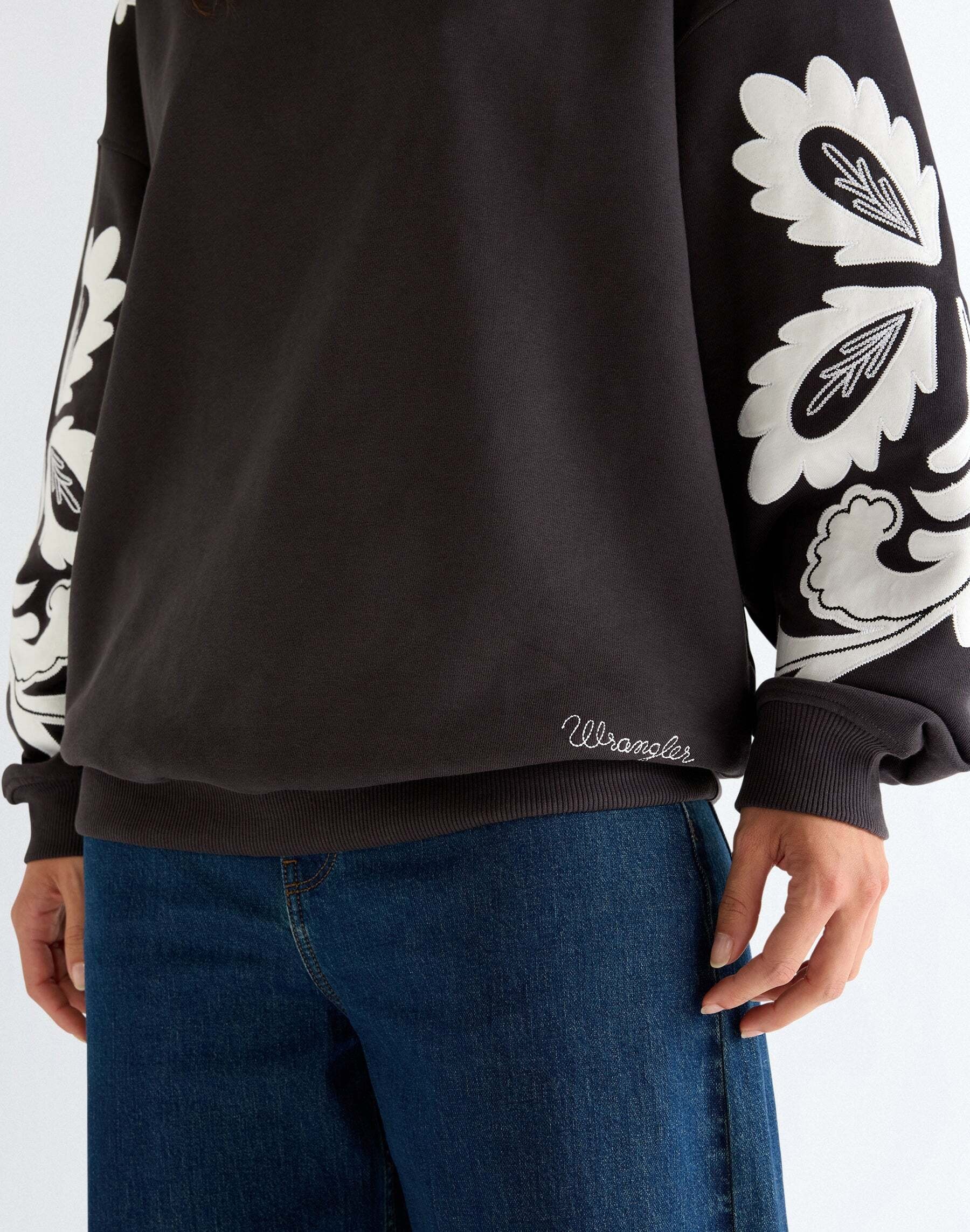 Wrangler Sweatshirt »WRANGLER Sweatshirt Applique«
