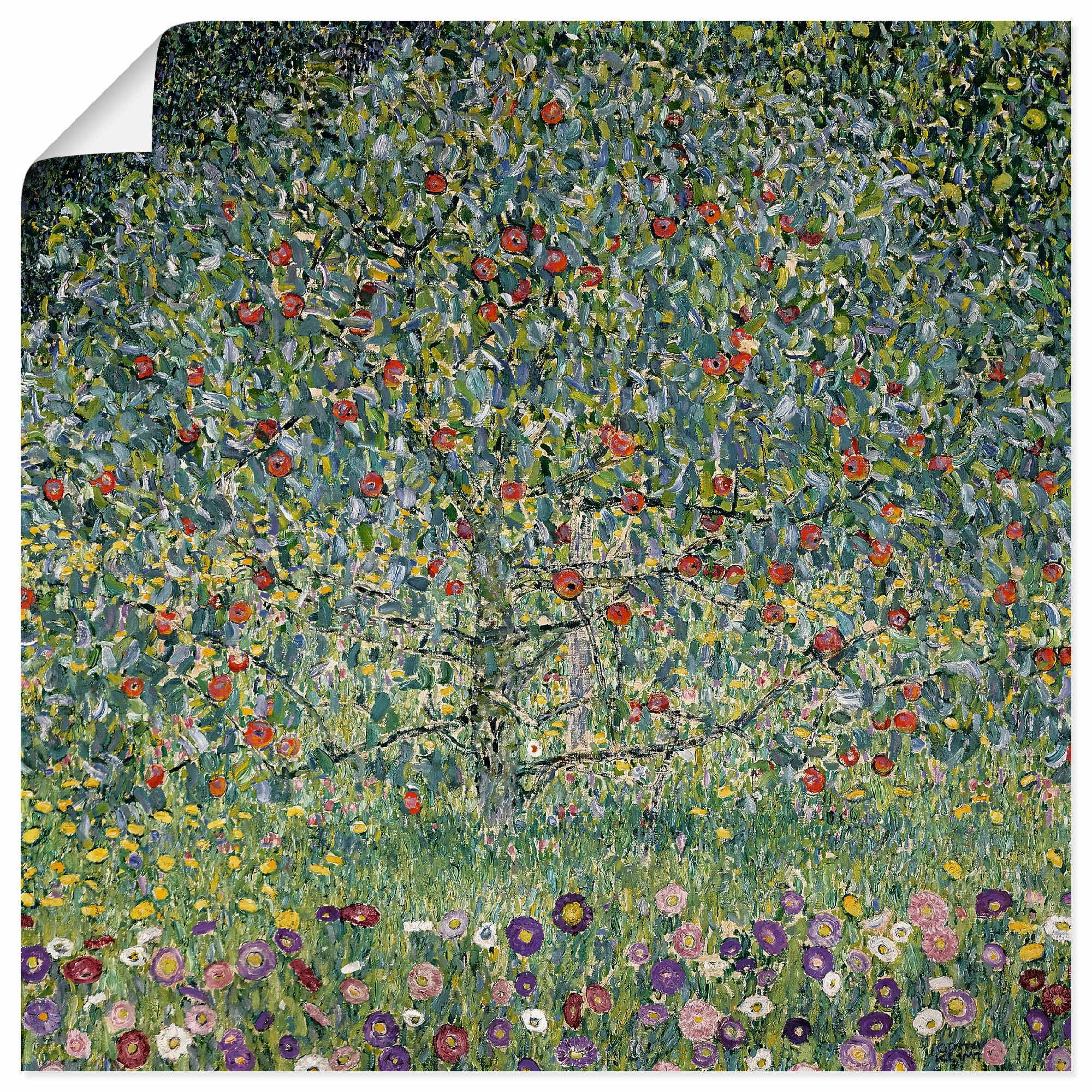 Artland Wandbild »Apfelbaum I. 1912« Bäume 1 Stk. tlg. als Alubild, Leinwandbild, Poster in verschied. Grössen
