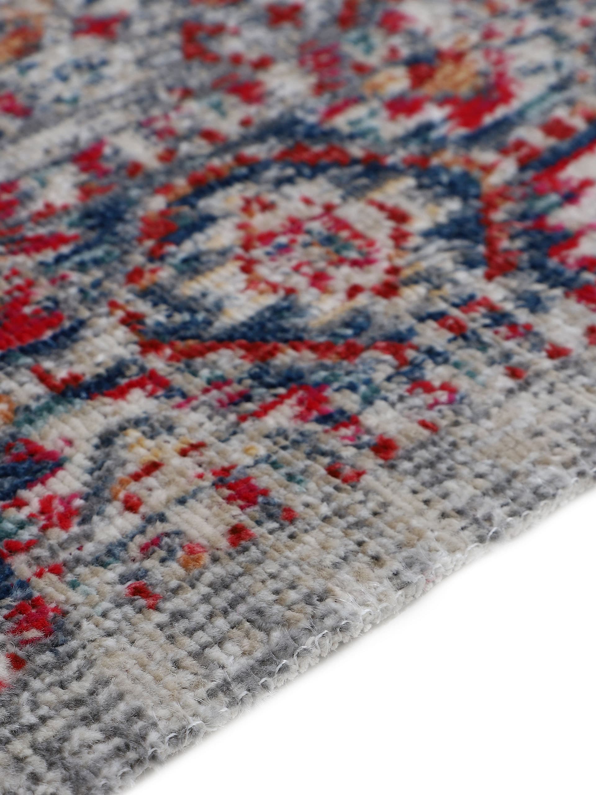 carpetfine Teppich »Mahal«, rechteckig, 3 mm Höhe, Orient Vintage Look, Wohnzimer