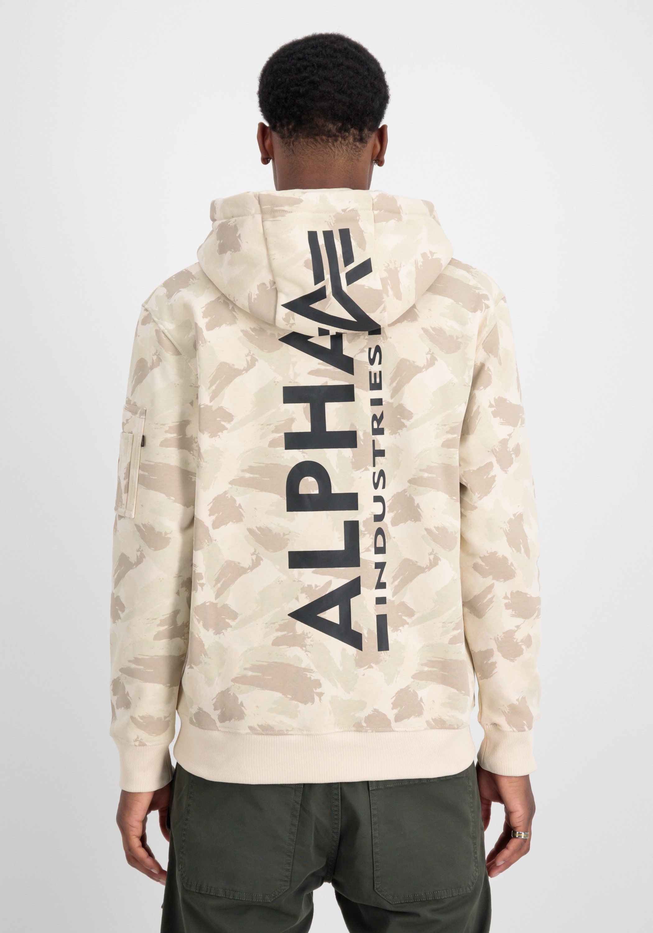 Alpha Industries Hoodie »Alpha Industries Men - Hoodies Back Print Hoodie Camo«