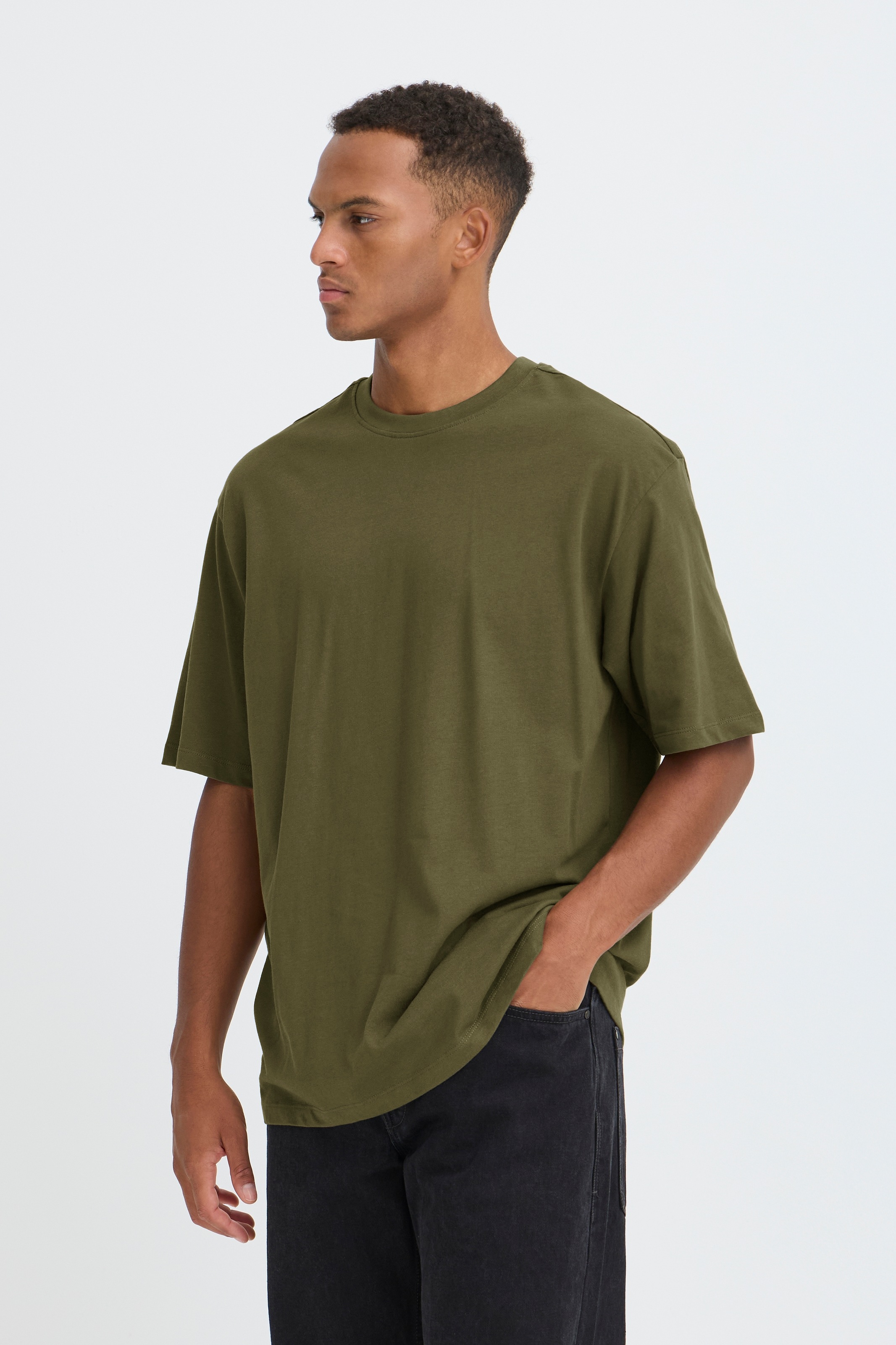 Image of Blend T-Shirt "BHFISHER OVERSIZE TEE" Baumwolle, relaxed fit