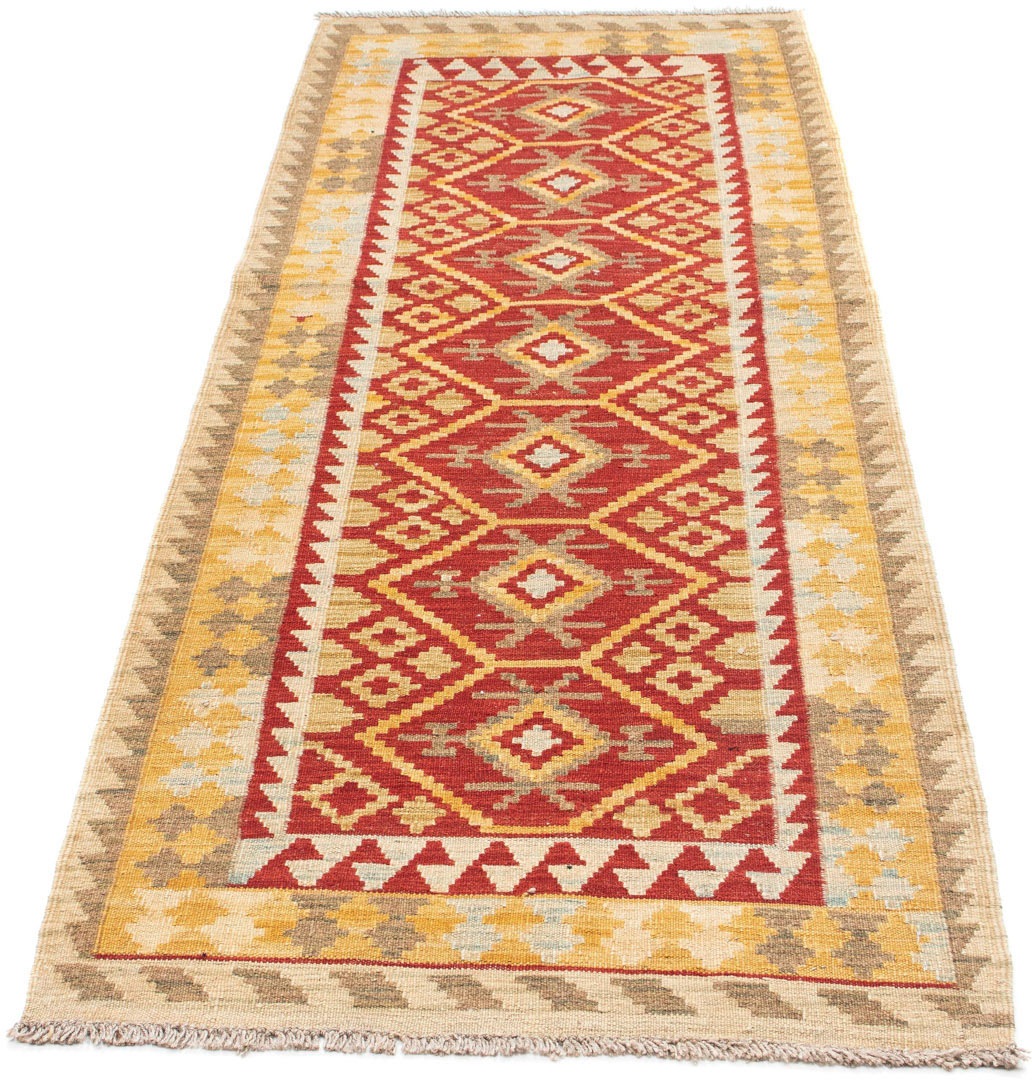 Image of morgenland Läufer »Kelim Medaillon Rosso 203 x 71 cm«, rechteckig, 0,4 mm Höhe, OrientOptik bei Ackermann Versand Schweiz