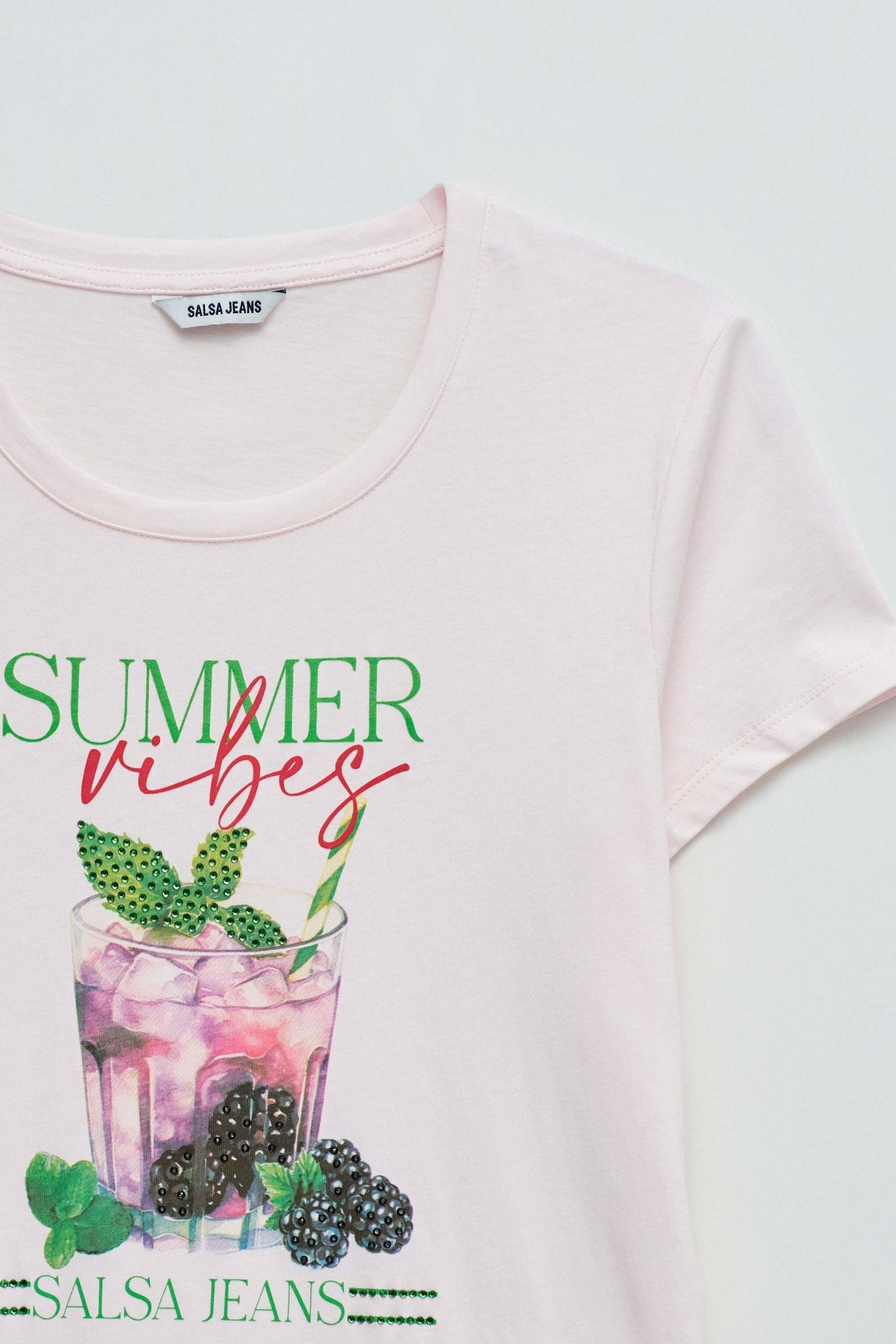 Salsa T-Shirt »Salsa Jeans T-Shirt Loose Graphic«
