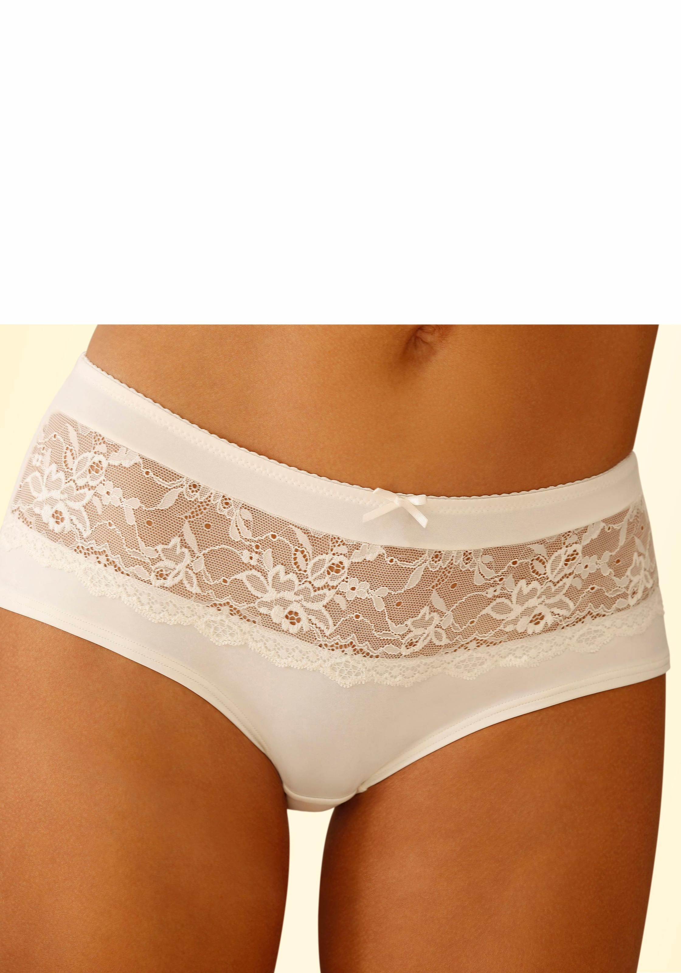Image of LASCANA Panty »Nina«, mit transparenter Spitze vorne bei Ackermann Versand Schweiz