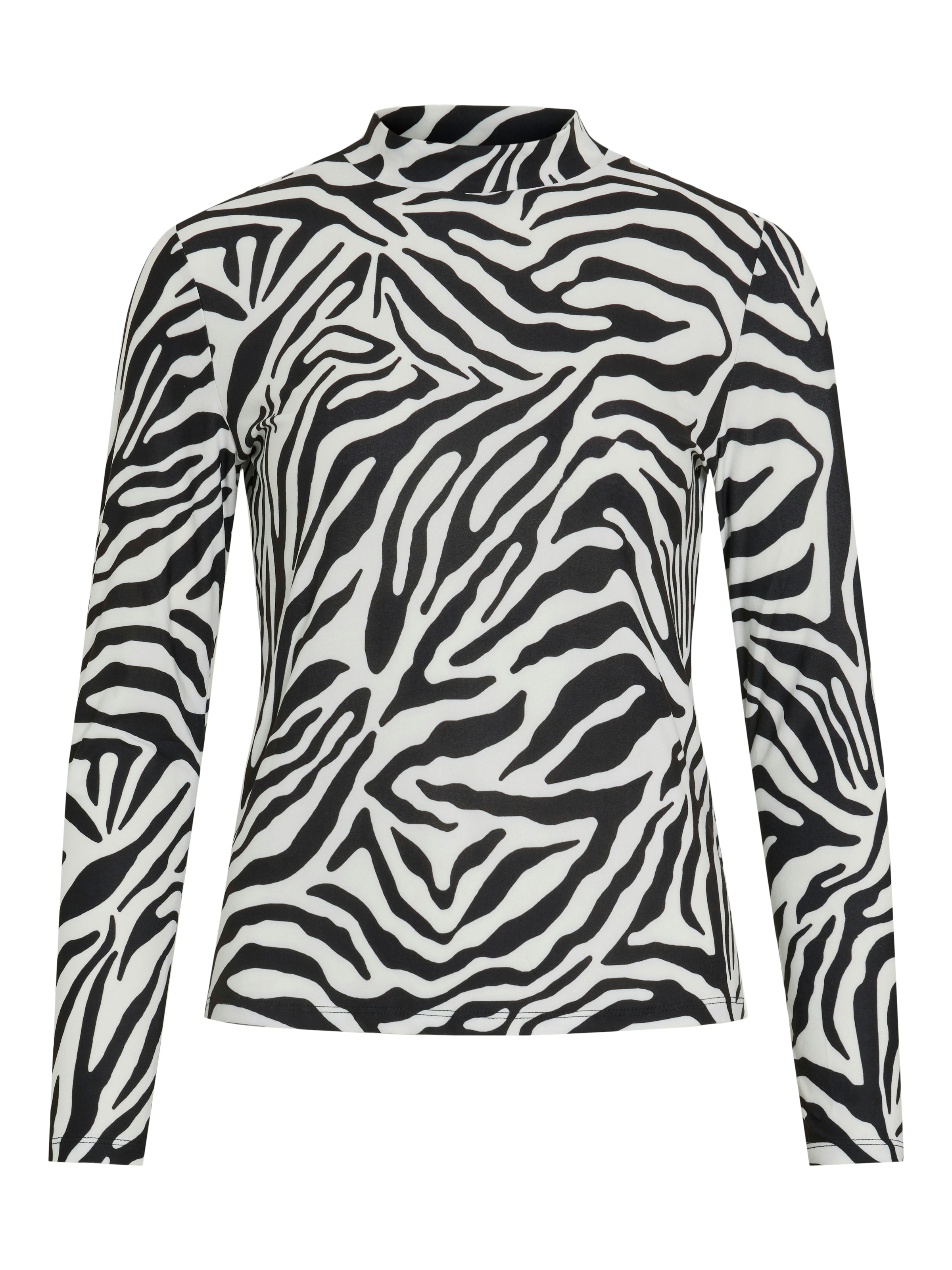 Vila Stehkragenshirt »VILEOA L/S ROLLNECK TOP - NOOS«