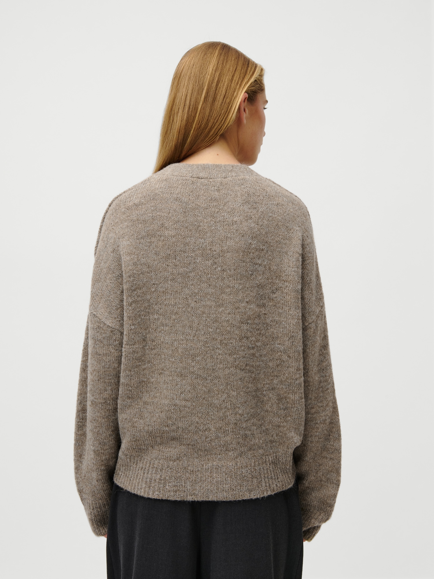 LeGer Strickjacke »Hanne, LeGer by Lena Gercke«, Regular fit mit V-Ausschnitt