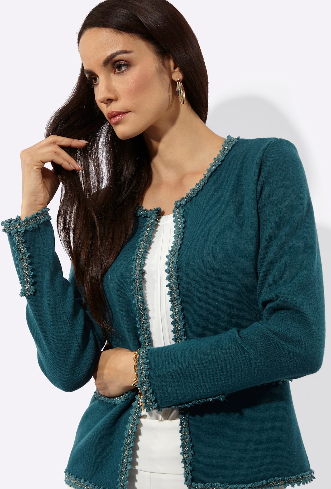 creation L Veste en tricot