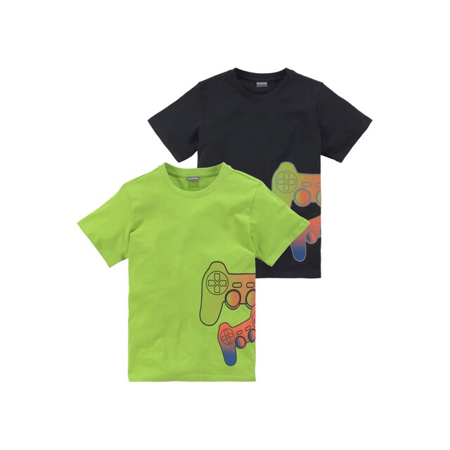 KIDSWORLD T-Shirt »GAMER«, (Packung, 2 tlg., 2er-Pack) versandkostenfrei  auf