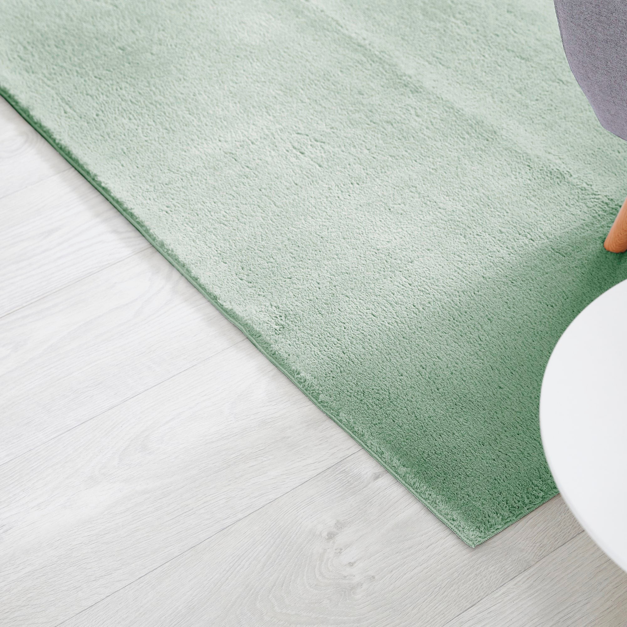 Andiamo Teppich »Arezzo«, rechteckig, 16 mm Höhe, Uni Farben, weicher Flor, waschbar, ideal im Wohnzimmer & Schlafzimmer