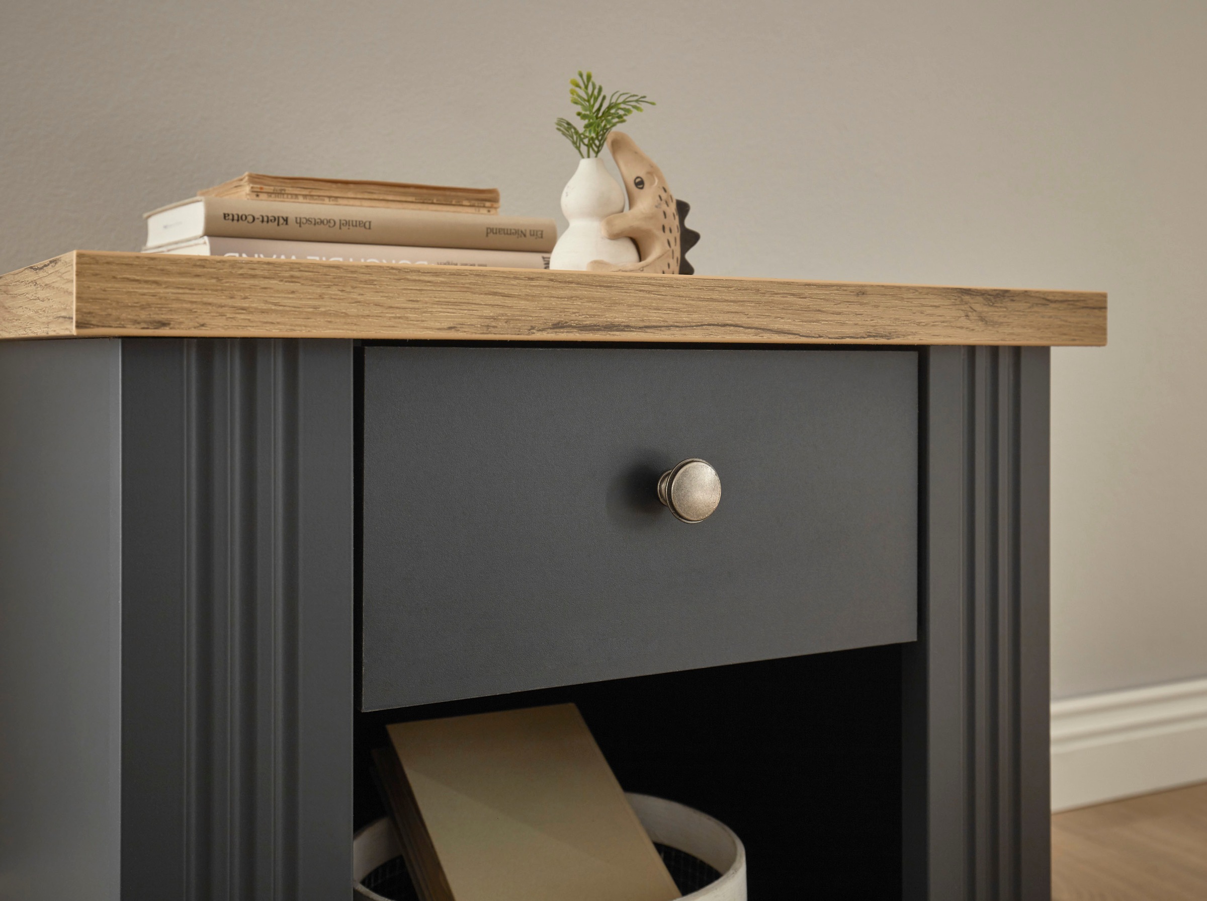 Home affaire Nachtkommode »WESTMINSTER«, mit 1 Schublade