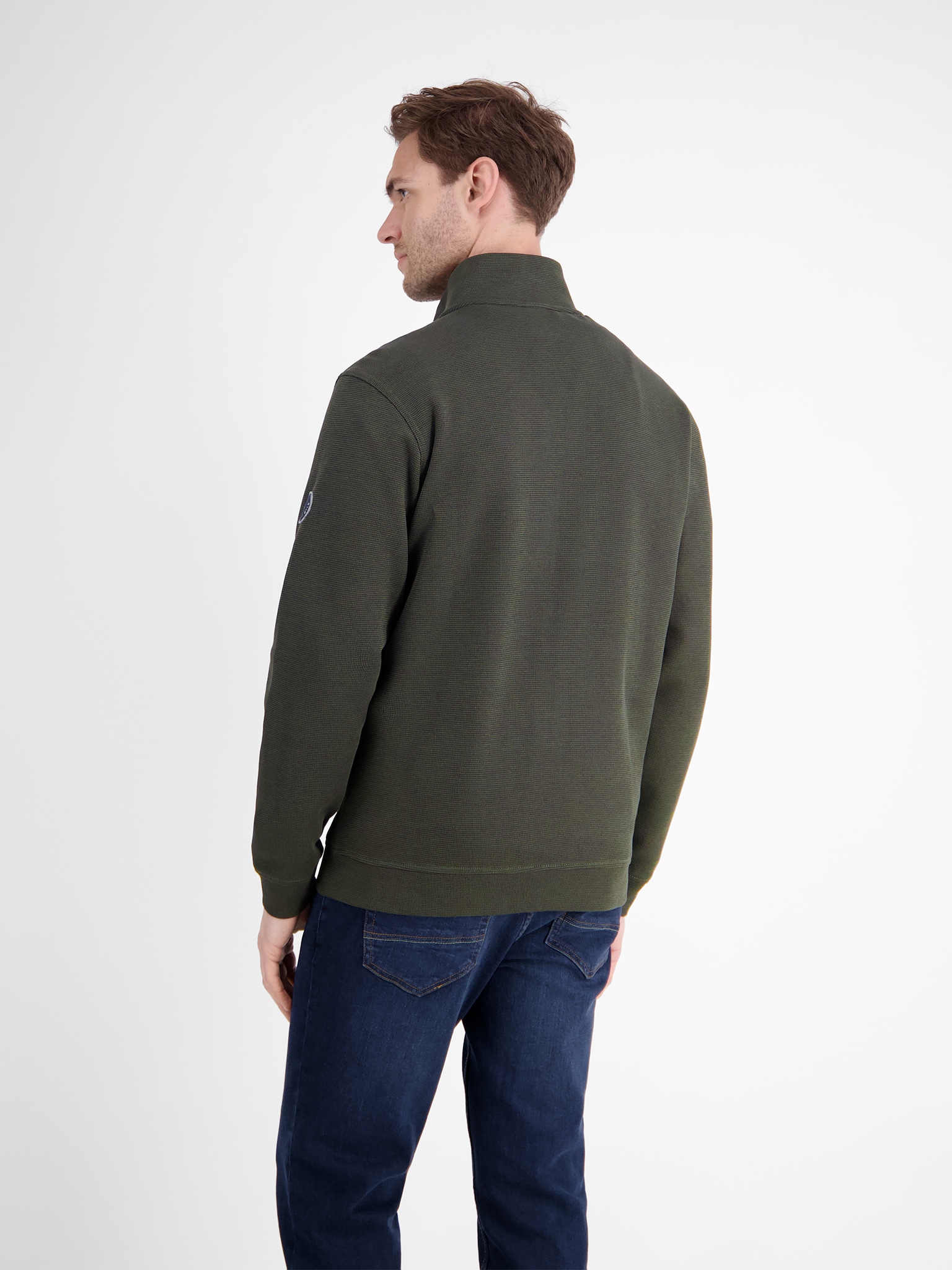 LERROS Sweatjacke »SELA«, mit Reissverschluss