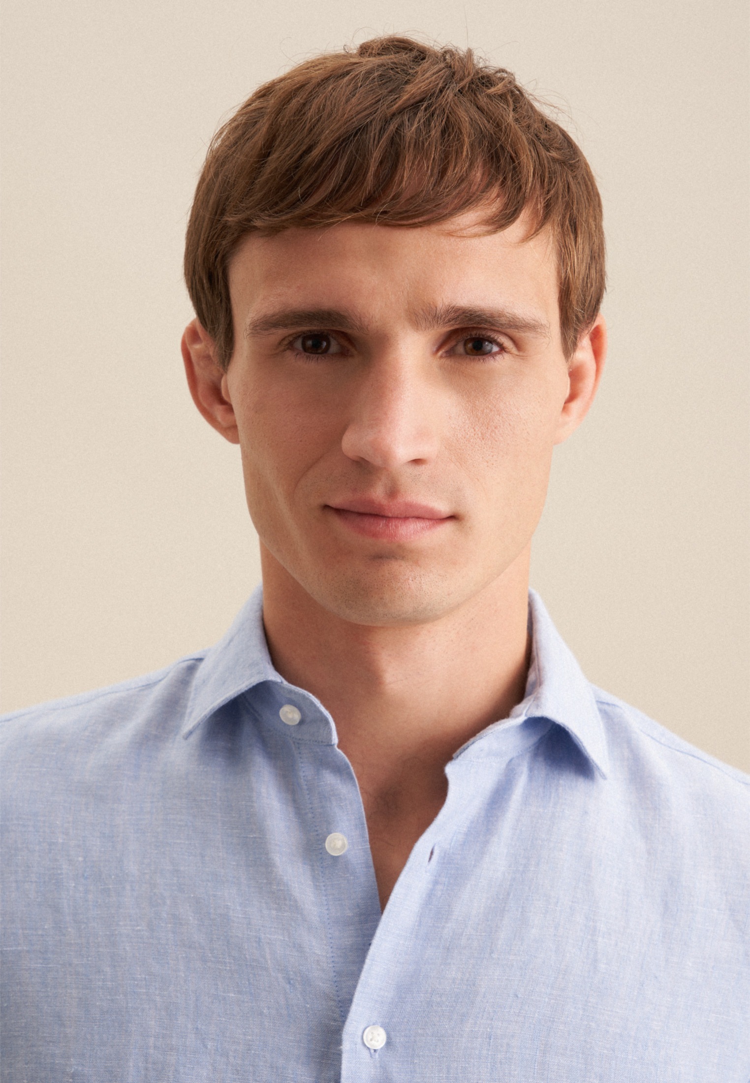 seidensticker Chemise d'affaires »Slim« Slim 1/1 Kentkragen Uni