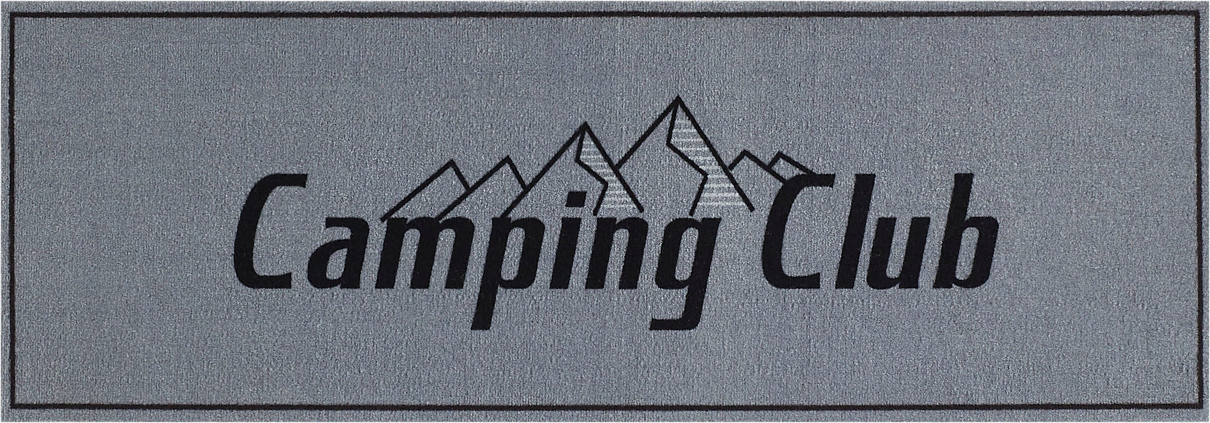 my home ideal für Schriftzug, und Camper geeignet »Camping«, mit kaufen rechteckig, Läufer jetzt Wohnwagen, In- Outdoor 