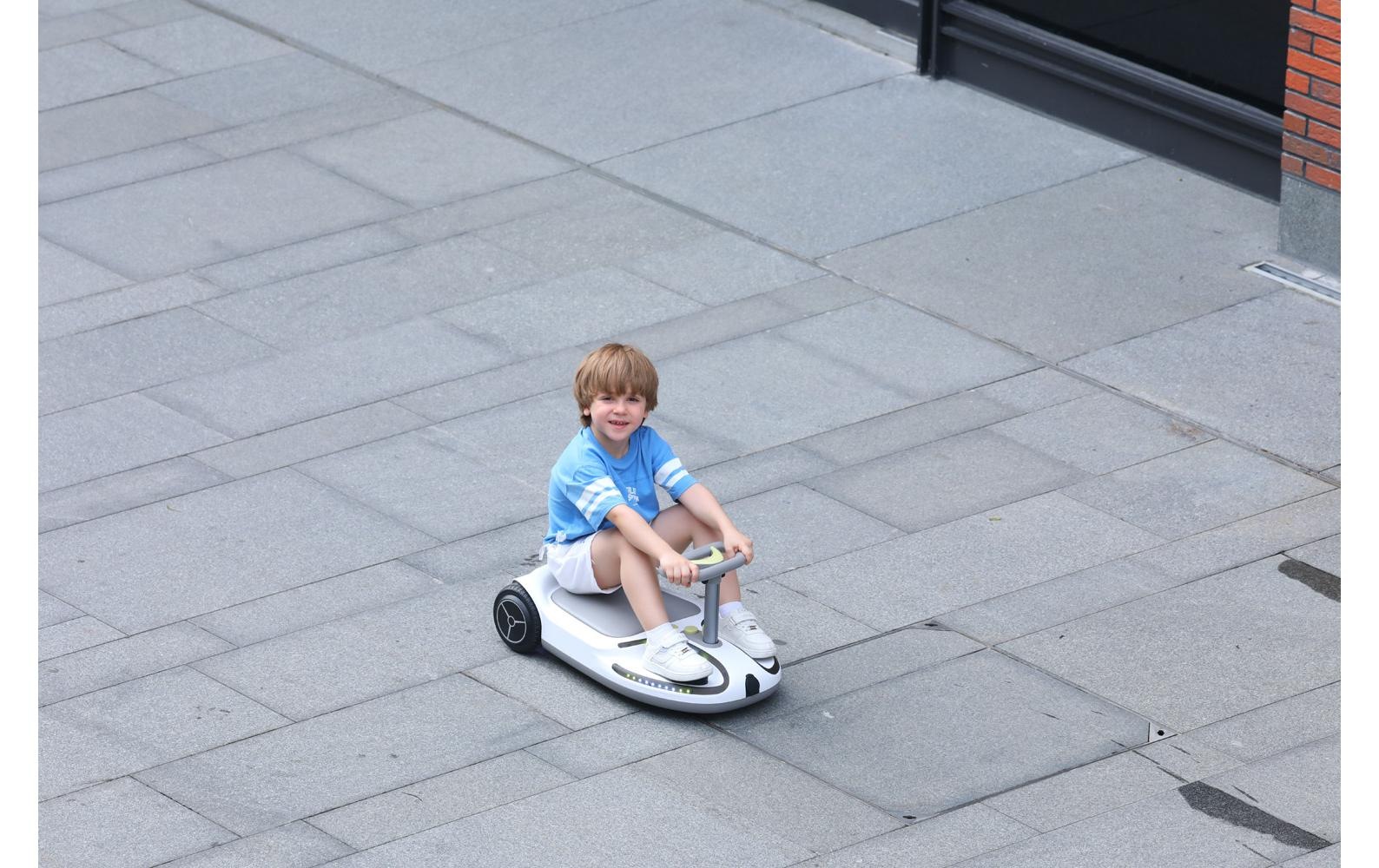   Go-Kart »Chic Flow Glide Gokart« Elektrisches Kinderkart mit LED-Beleuchtung