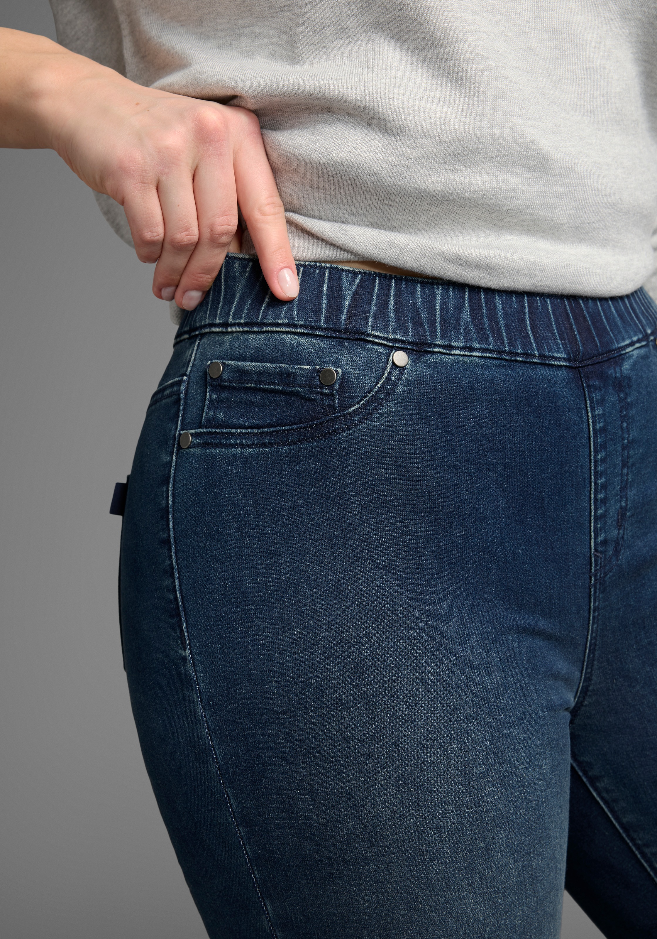 Arizona Skinny-fit-Jeans »Ultra Stretch - Curve Collection«, High Waist