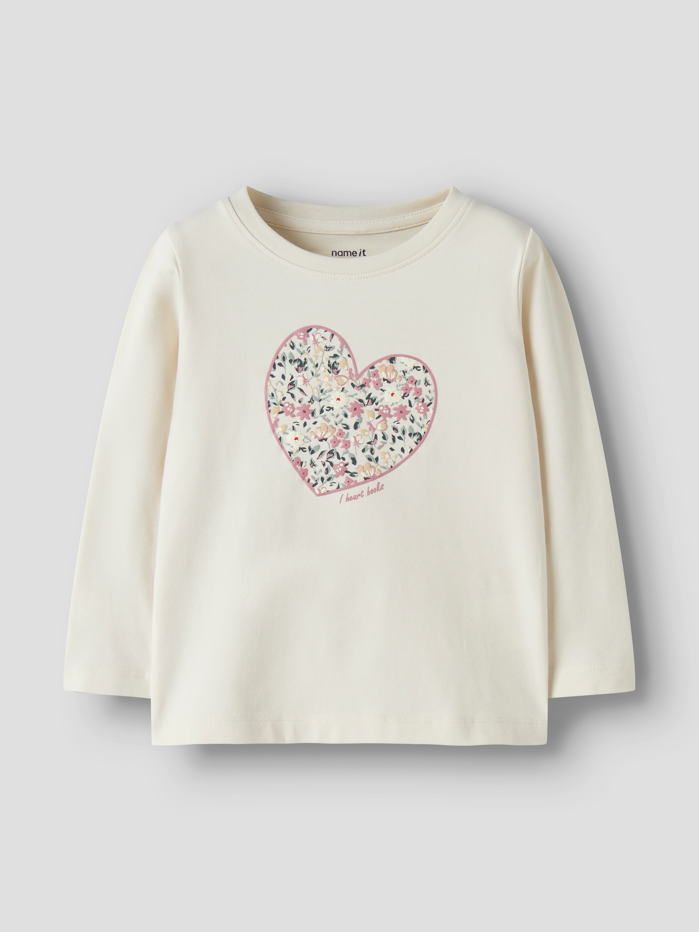 Image of Name It Langarmshirt "NMFKIWI LS TOP" Baumwollmischung, regular fit