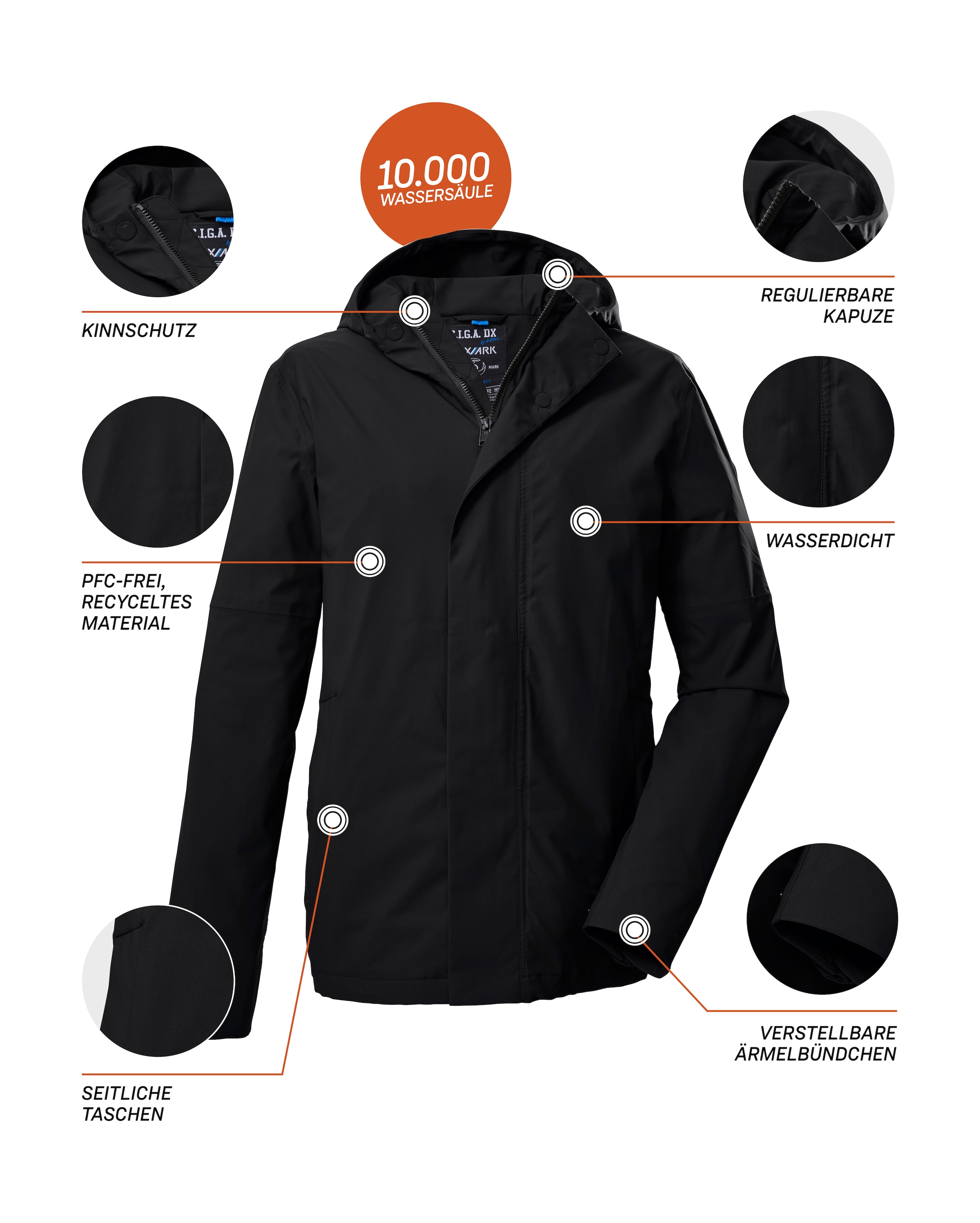 G.I.G.A. DX by killtec Funktionsjacke »GS 147 MN JCKT«