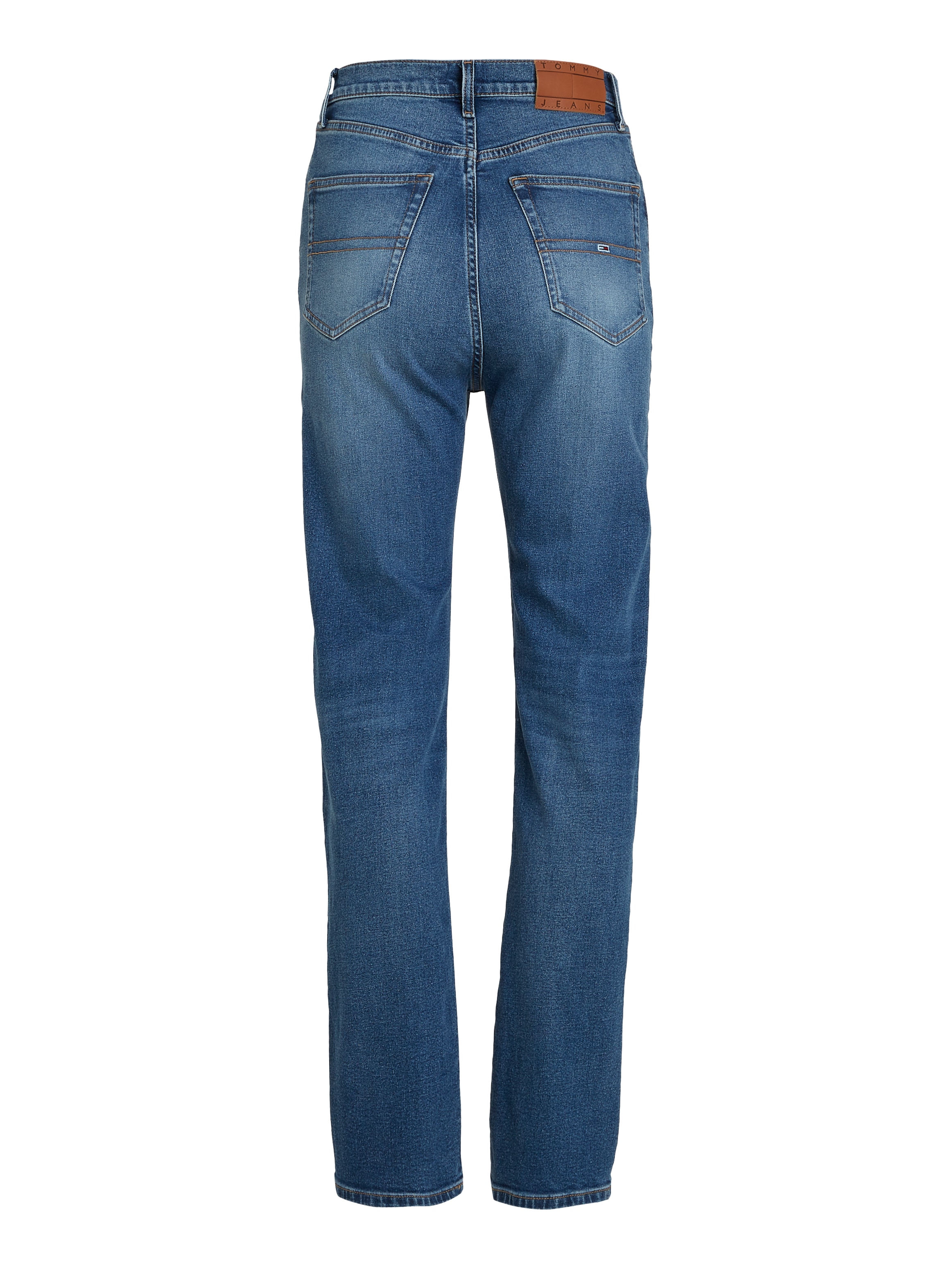 Tommy Jeans Straight-Jeans »JULIE UH STR AH1280«, mit Logostickerei