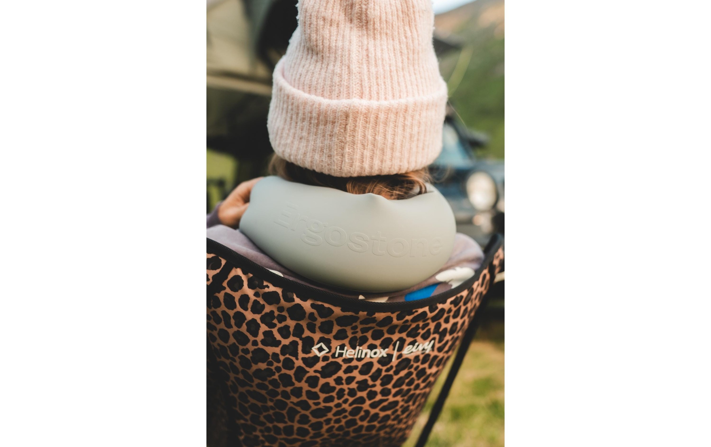   Coussin de massage pour la nuque »Ergostone« Coussin de massage