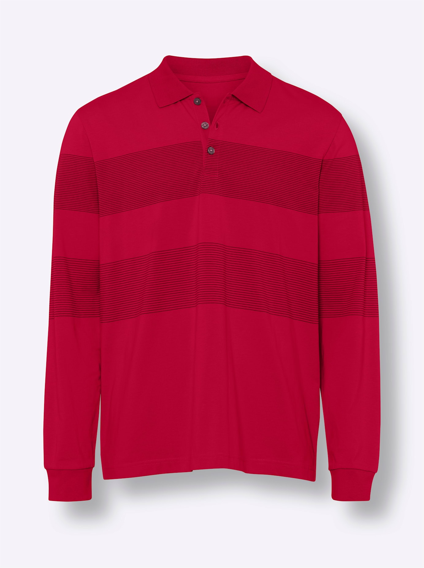 Classic Poloshirt »Langarm-Poloshirt«, (1 tlg.)