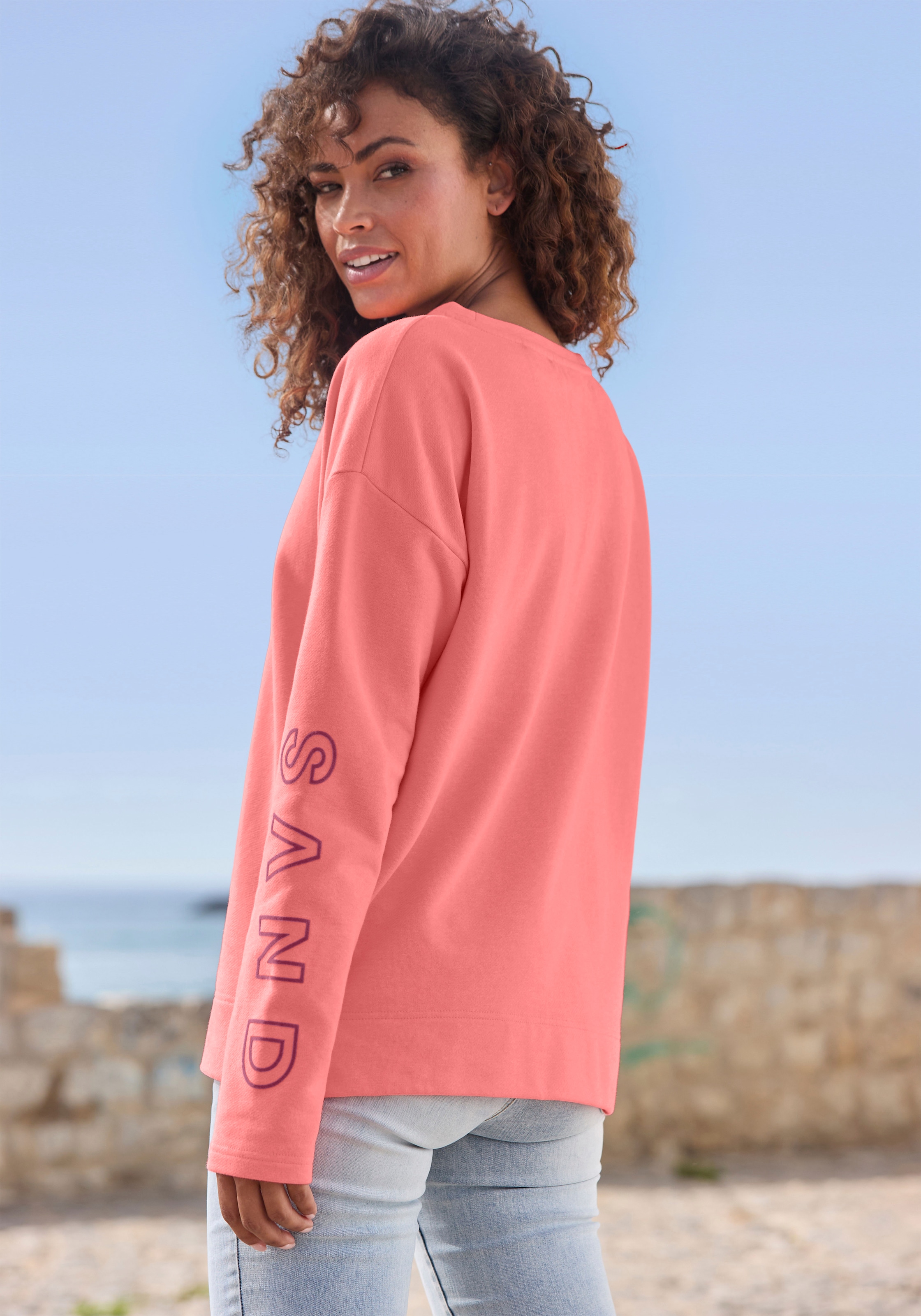 Elbsand Sweat-shirt »Andra«, mit Logoprint
