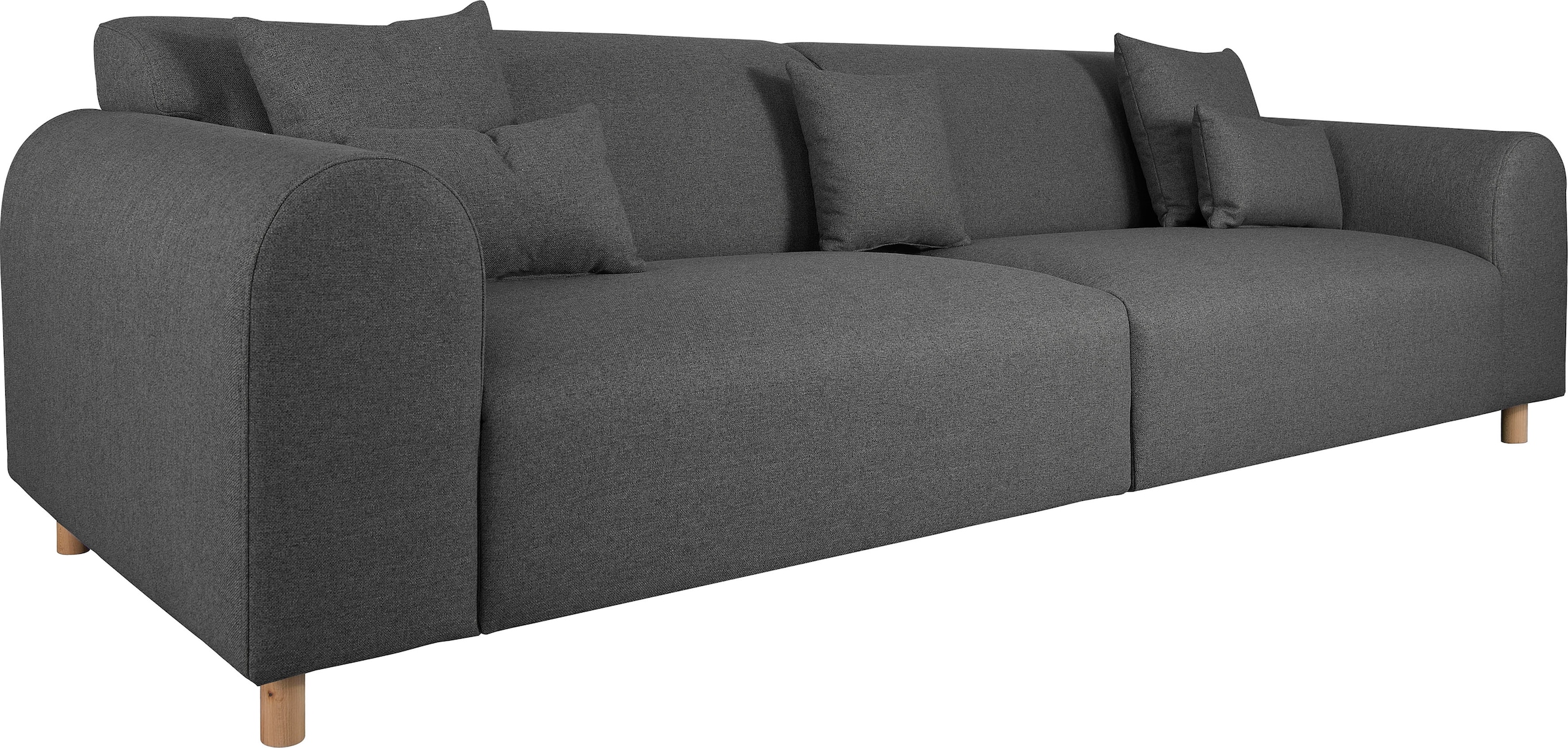 andas Big-Sofa »Svennis«, in 2 Bezugsqualitäten, B/T/H: 314/98/83 cm