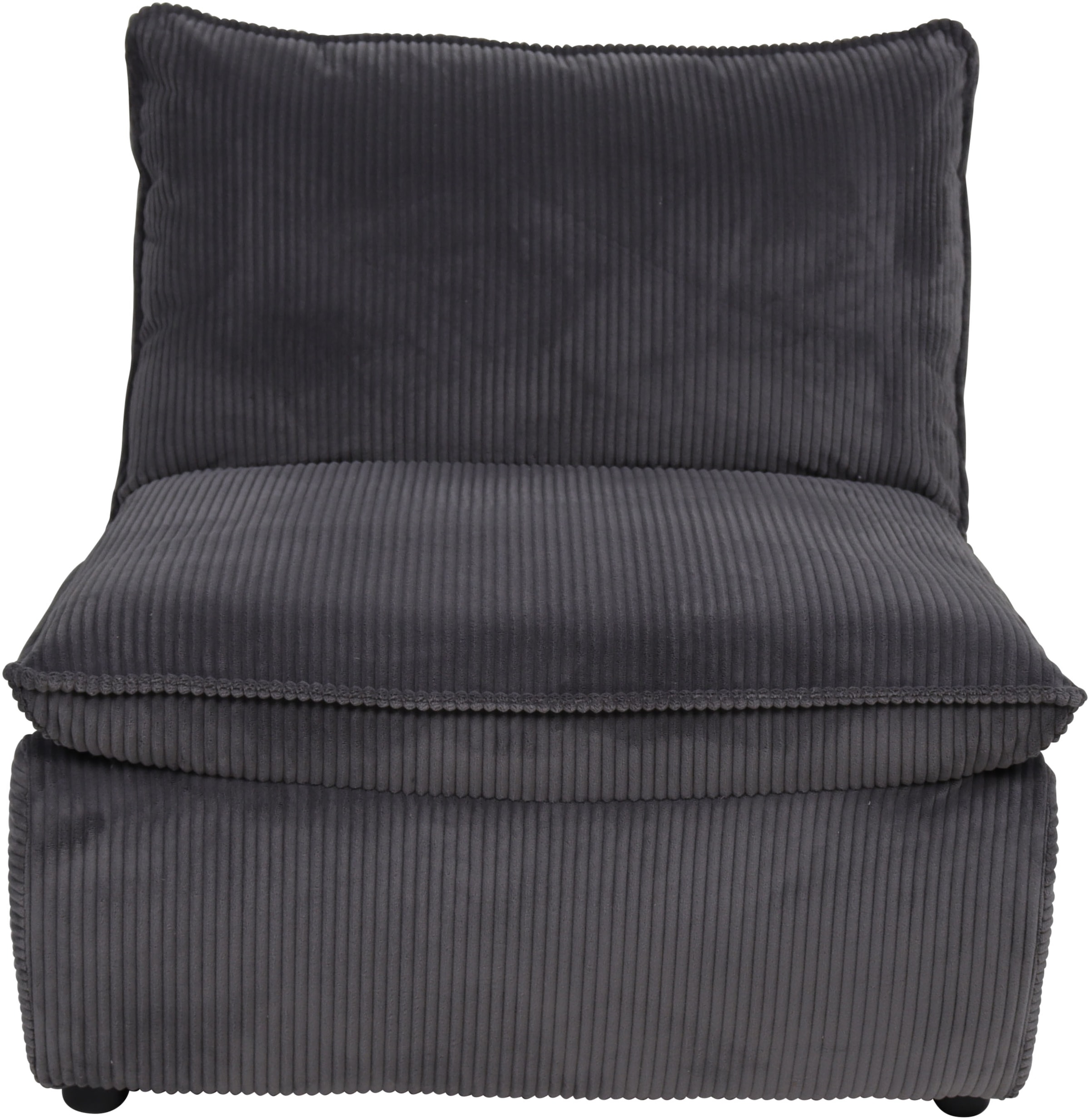 HELA Loungesessel »RHODOS«, (1 St.), Sessel;gepolstert;aufgesetztes Kissen;Microfaser;Breitcord