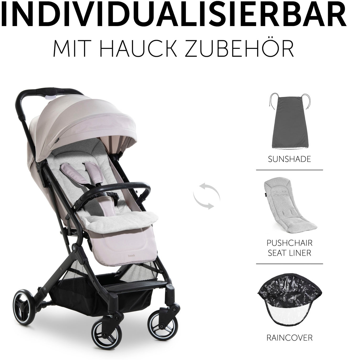 Hauck Poussette pour enfants »Travel N Care« 25 kilos Reisebuggy, leicht; bis 25 kg belastbar