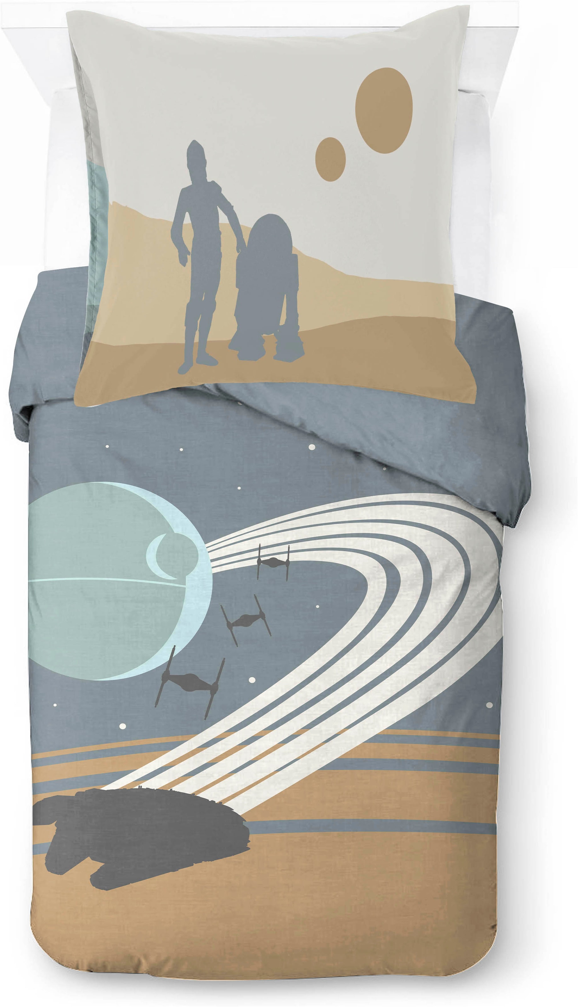 Image of Star Wars Kinderbettwäsche "Star Wars Adult Scenic" 2 100% Baumwolle