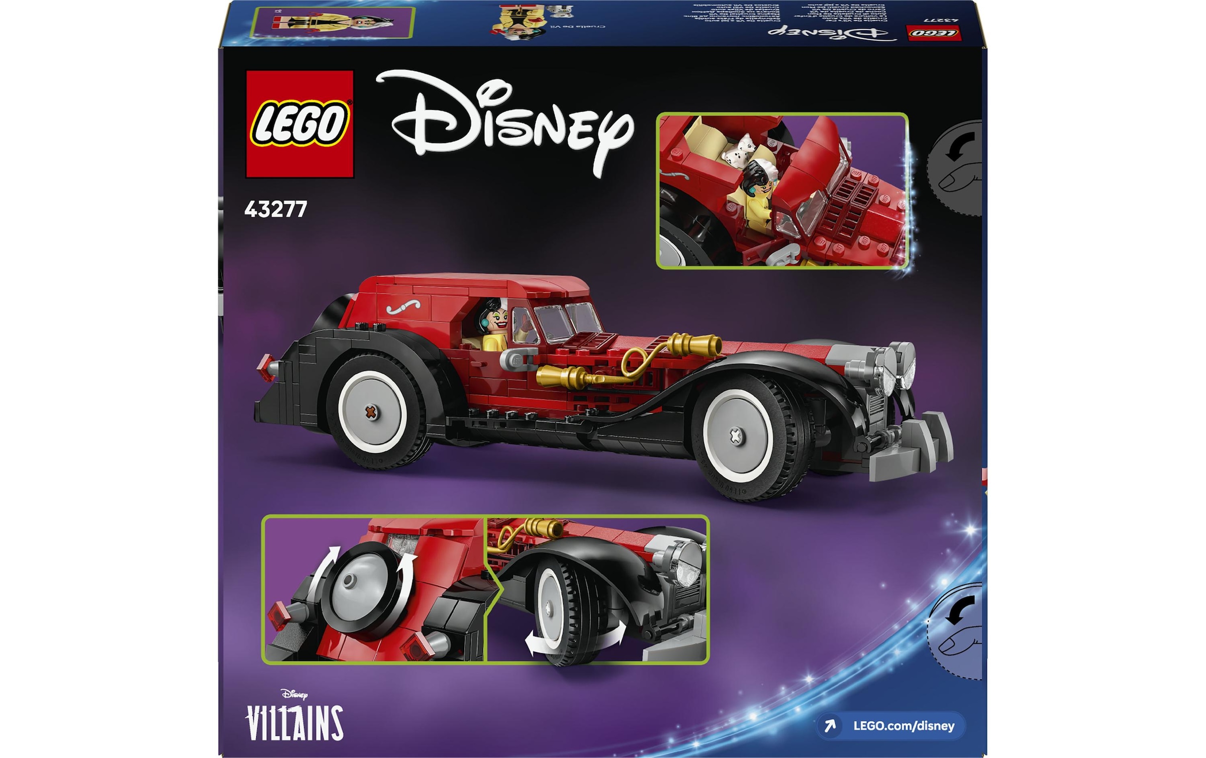 LEGO® Pions de construction »Disney Cruella de Vils Auto 43277«