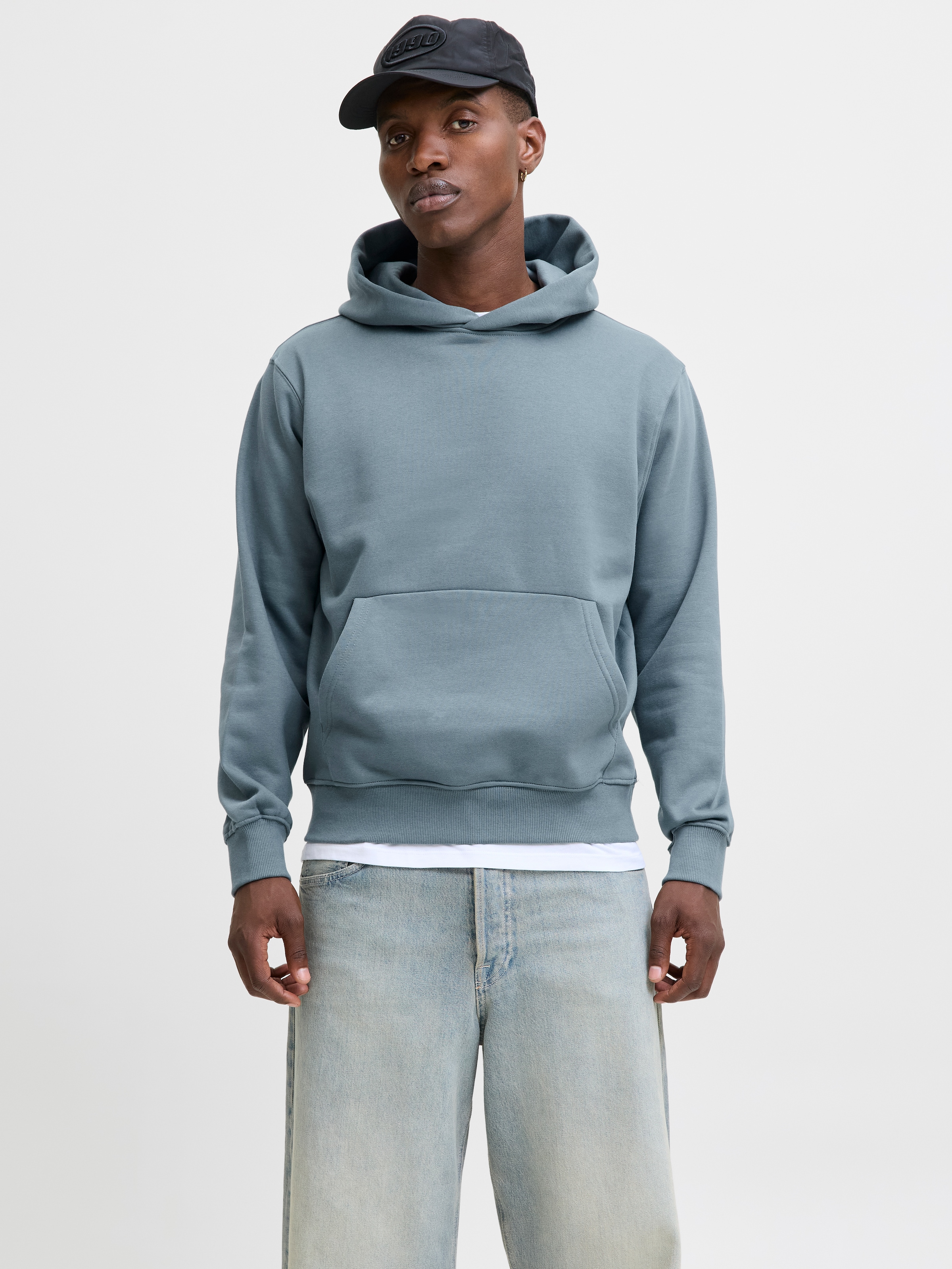 Jack & Jones Kapuzensweatshirt »JJEURBAN EDGE SWEAT HOOD NOOS« mit Kängurutasche