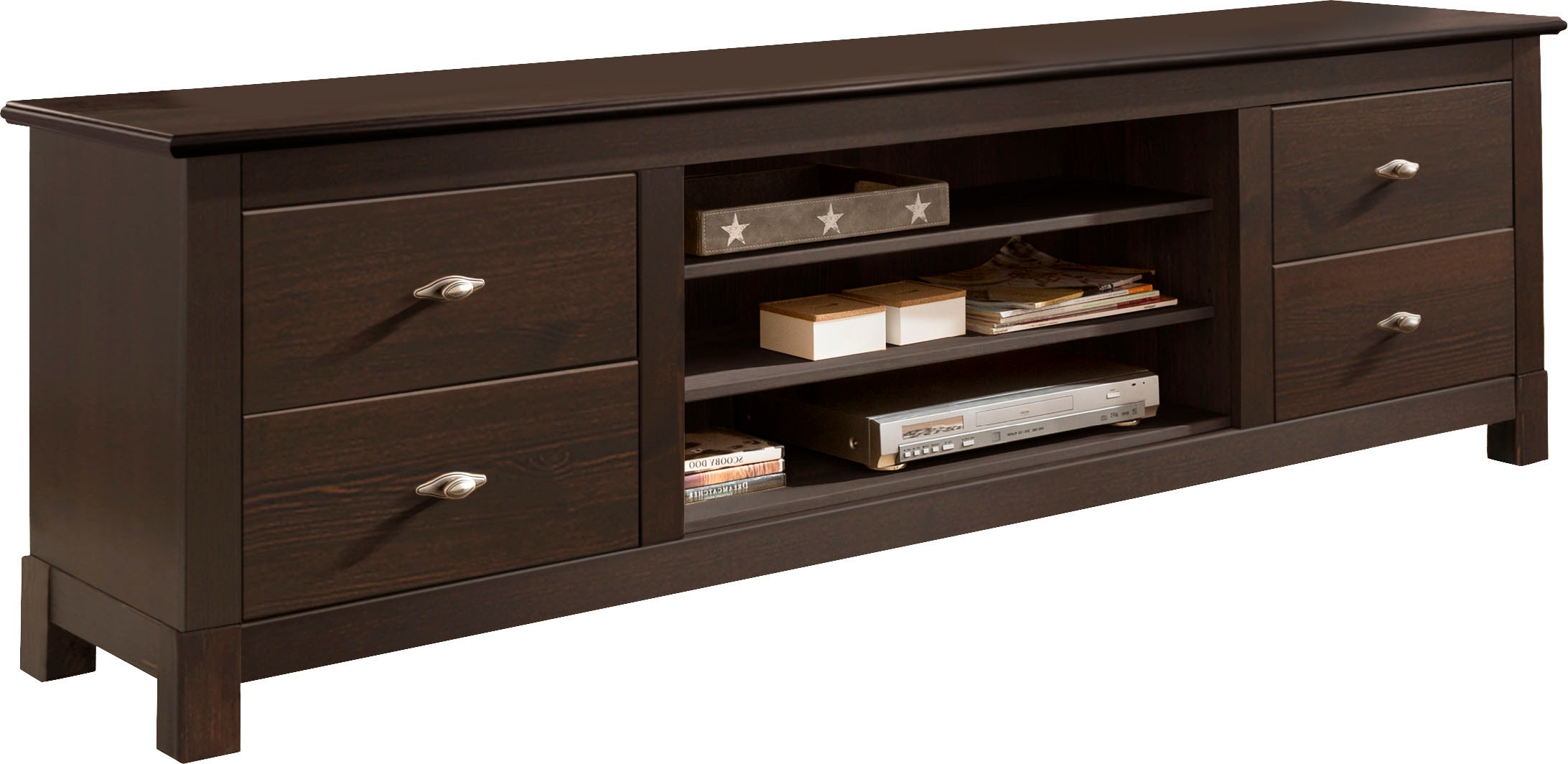 Image of GOODproduct Lowboard "Rauna" Kommode, Breite 200 cm, FSC-zertifiziertes Massivholz