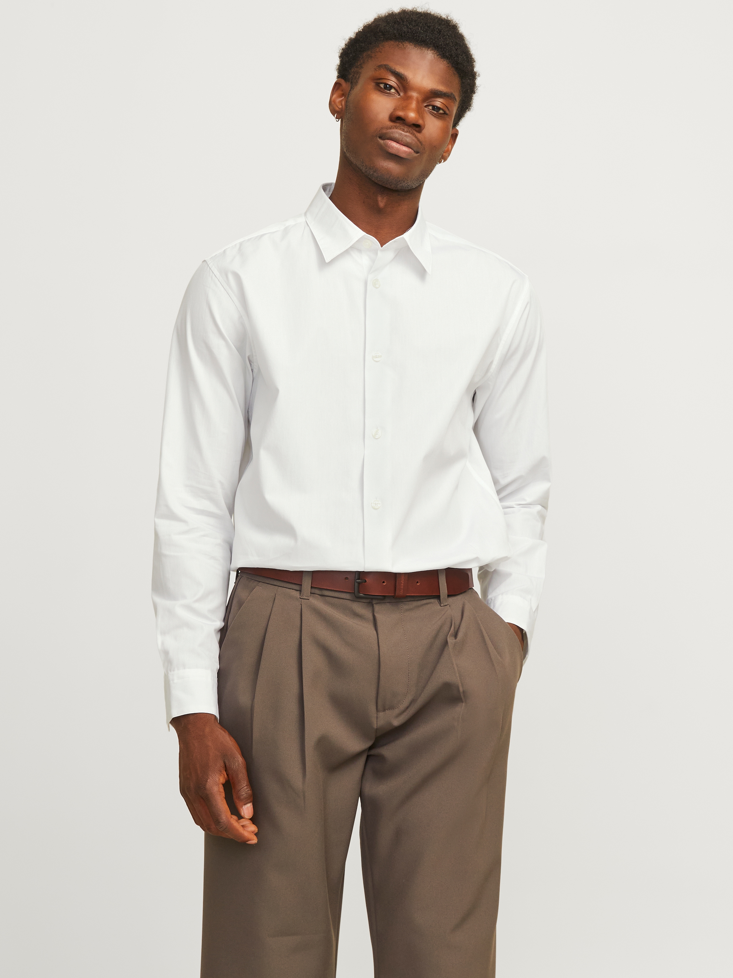 Image of Jack & Jones Langarmhemd "JPRBLABUSHWICK STANLEY SHIRT L/S SN"