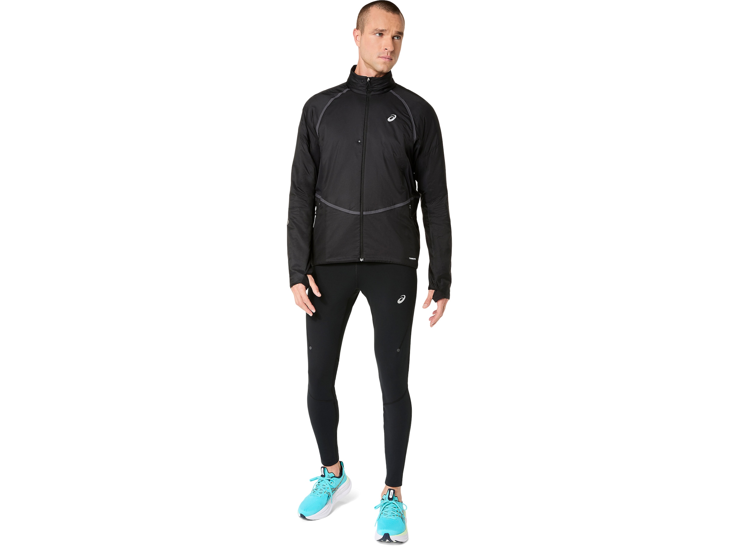 Asics Cuissards de course »ROAD WINTER TIGHT«  Wärmend, Reflektierend, Praktische Taschen