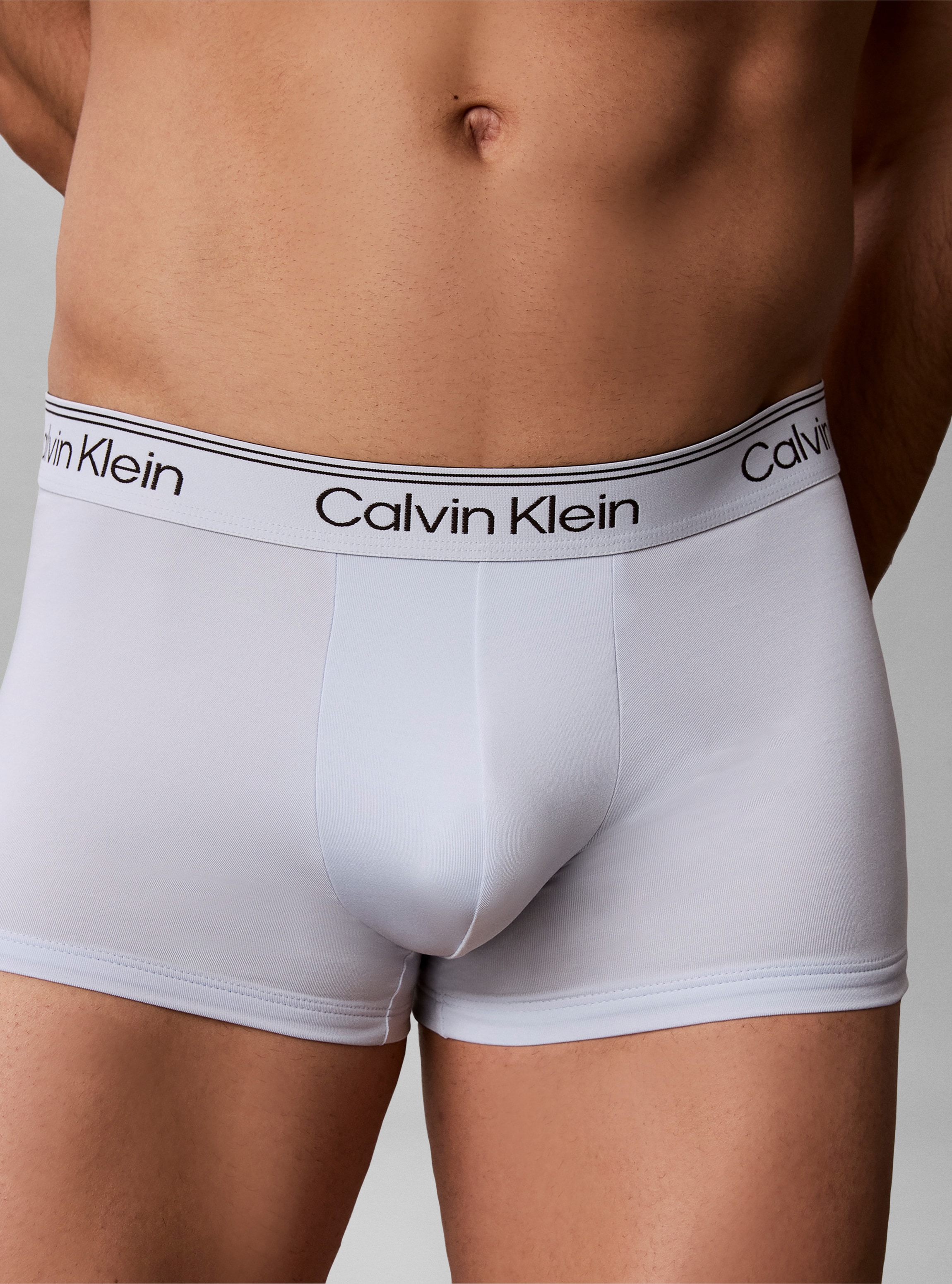 Calvin Klein Underwear Tronc »LOW RISE TRUNK 3PK« Paquet, pack de 3,  coupe régulière avec ceinture élastique