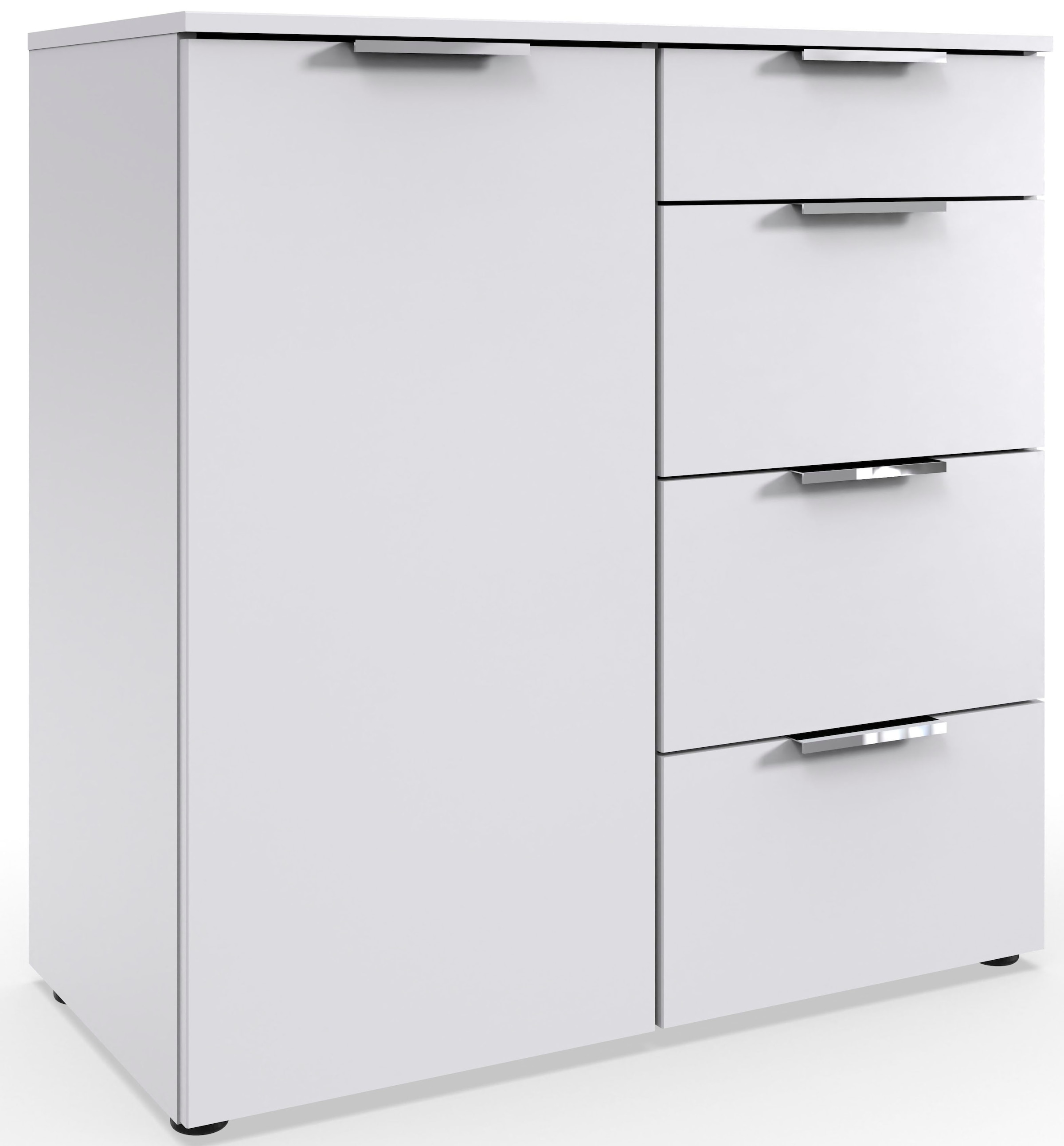 Image of Wimex Kombikommode "Level by fresh to go" 1-türig, mit 4 Schubladen und soft-close Funktion, 84cm breit