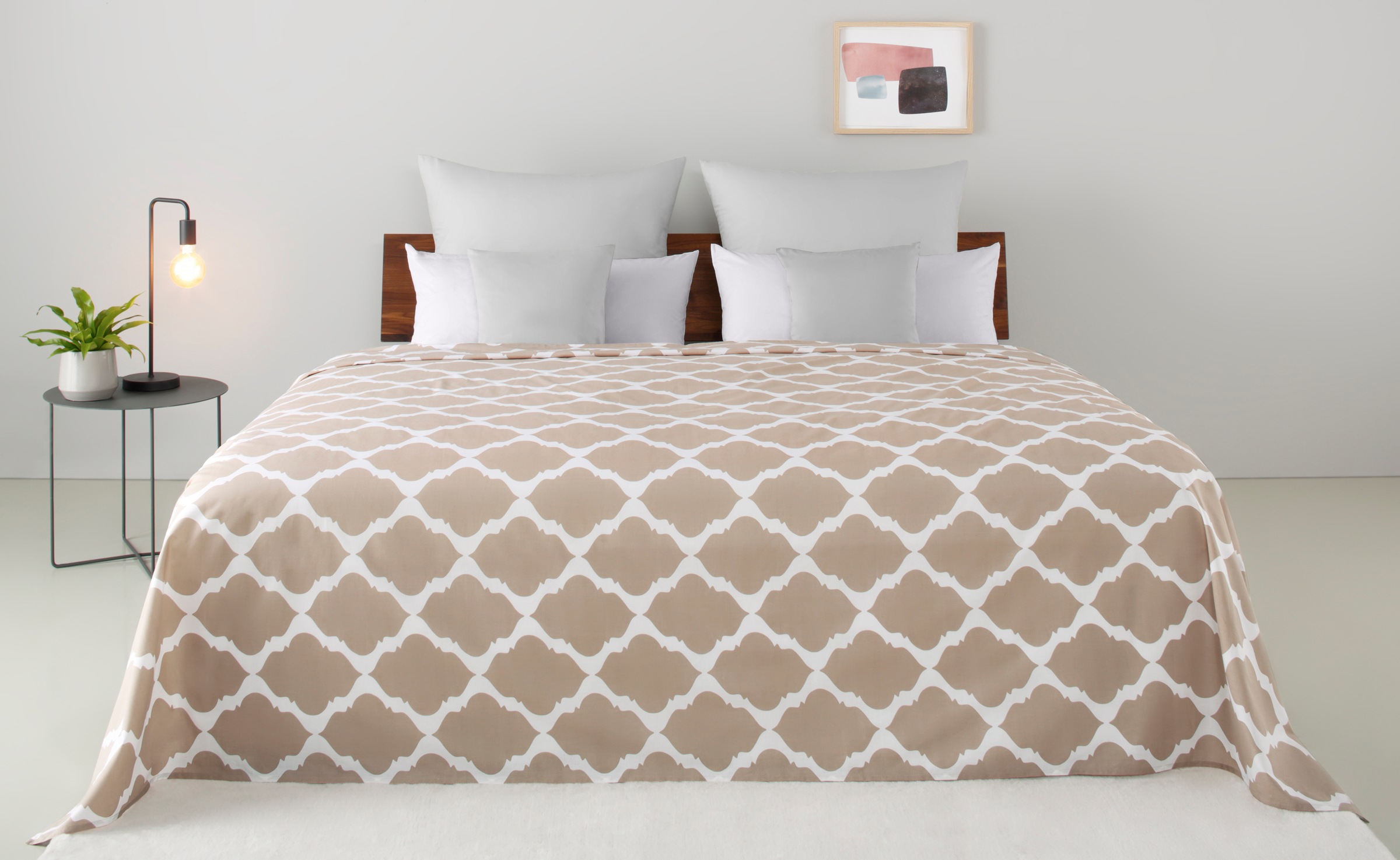Image of GOODproduct Tagesdecke "Alba" leichter Überwurf ohne Füllung, auch als Tischdecke verwendbar