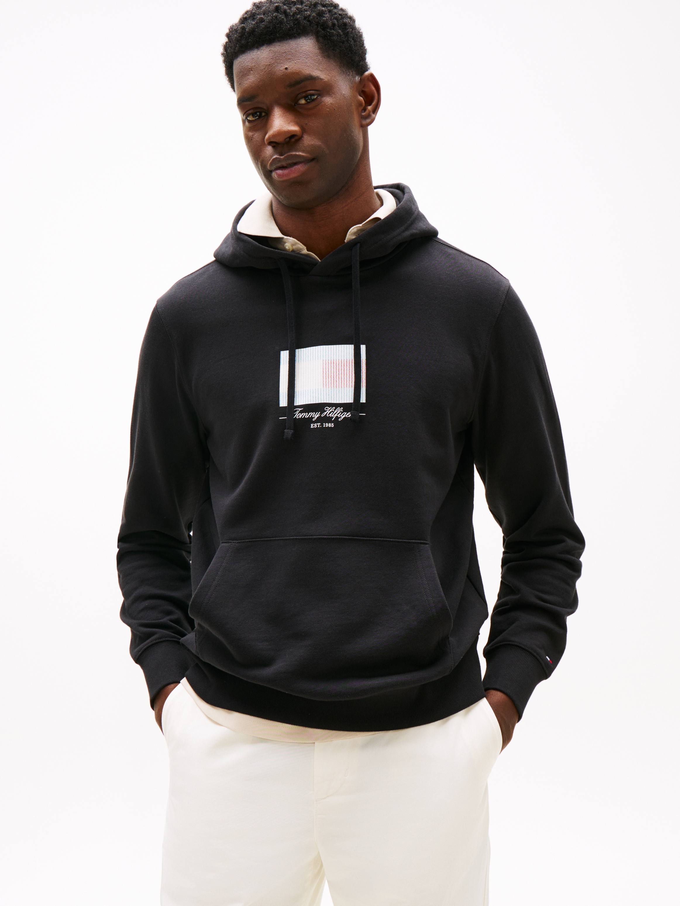 Image of Tommy Hilfiger Hoodie "ITHACA FLAG HOODIE"