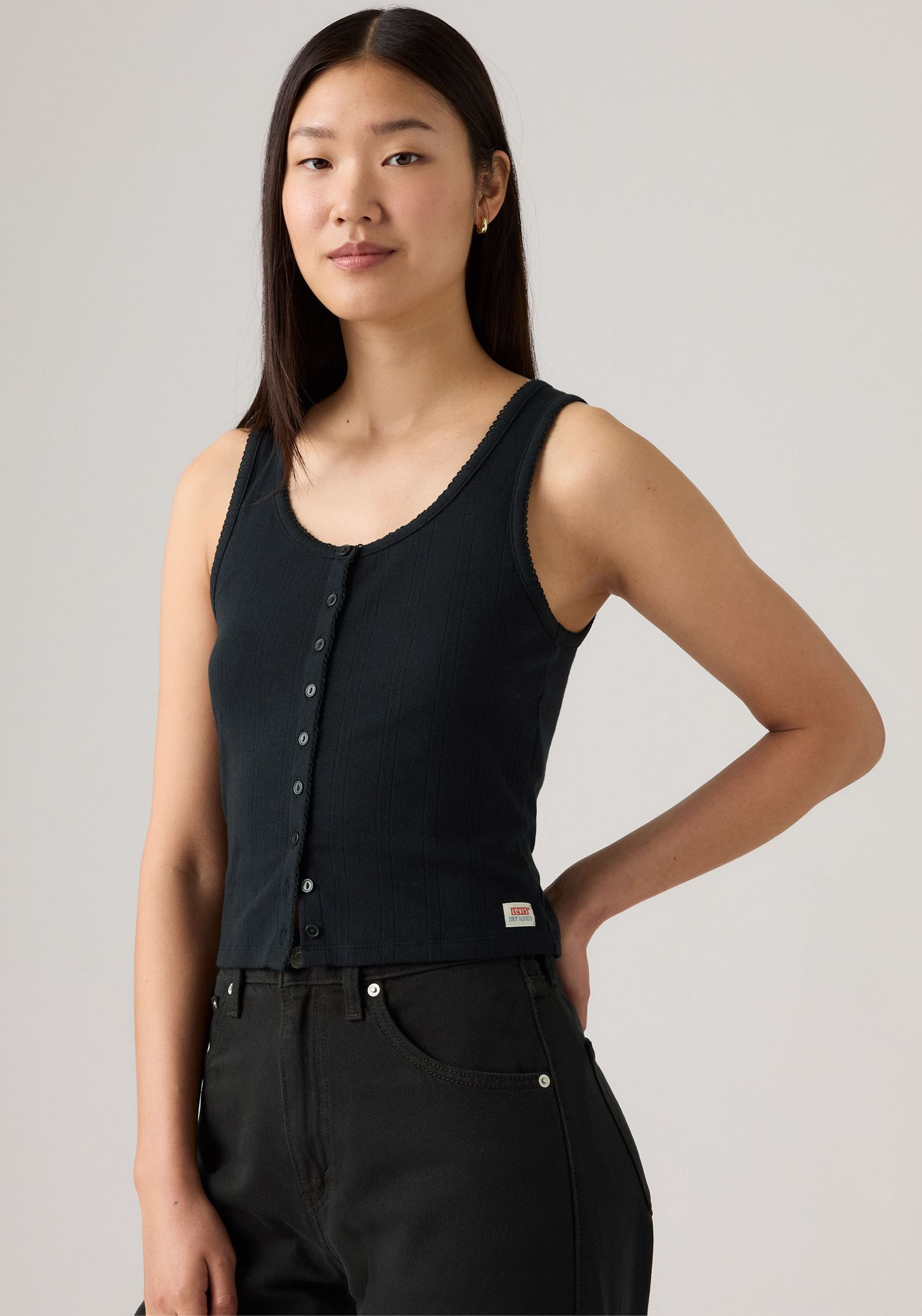 Levi's® Tanktop, mit Knopfleiste